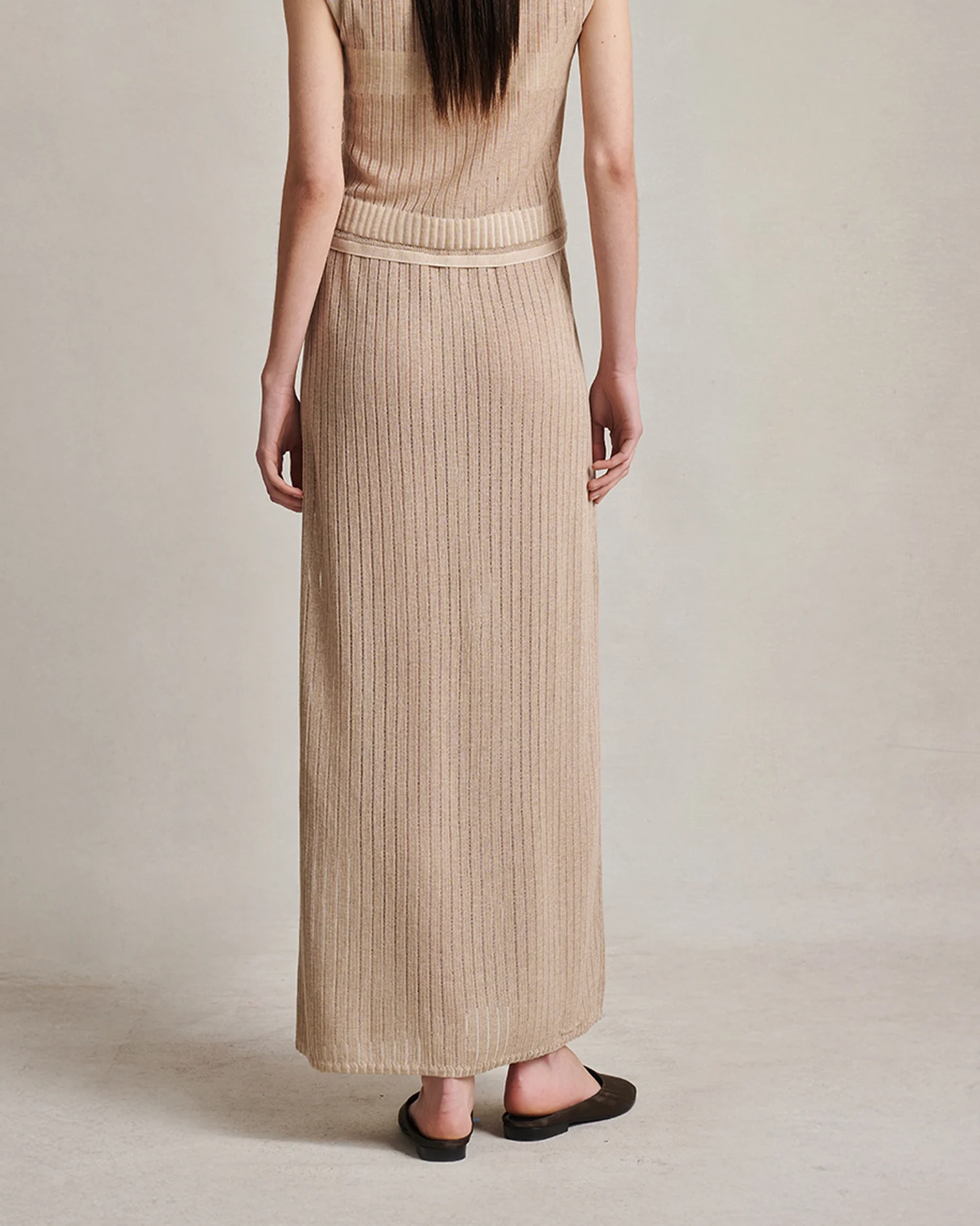 Edie Skirt - Oat - Image 4