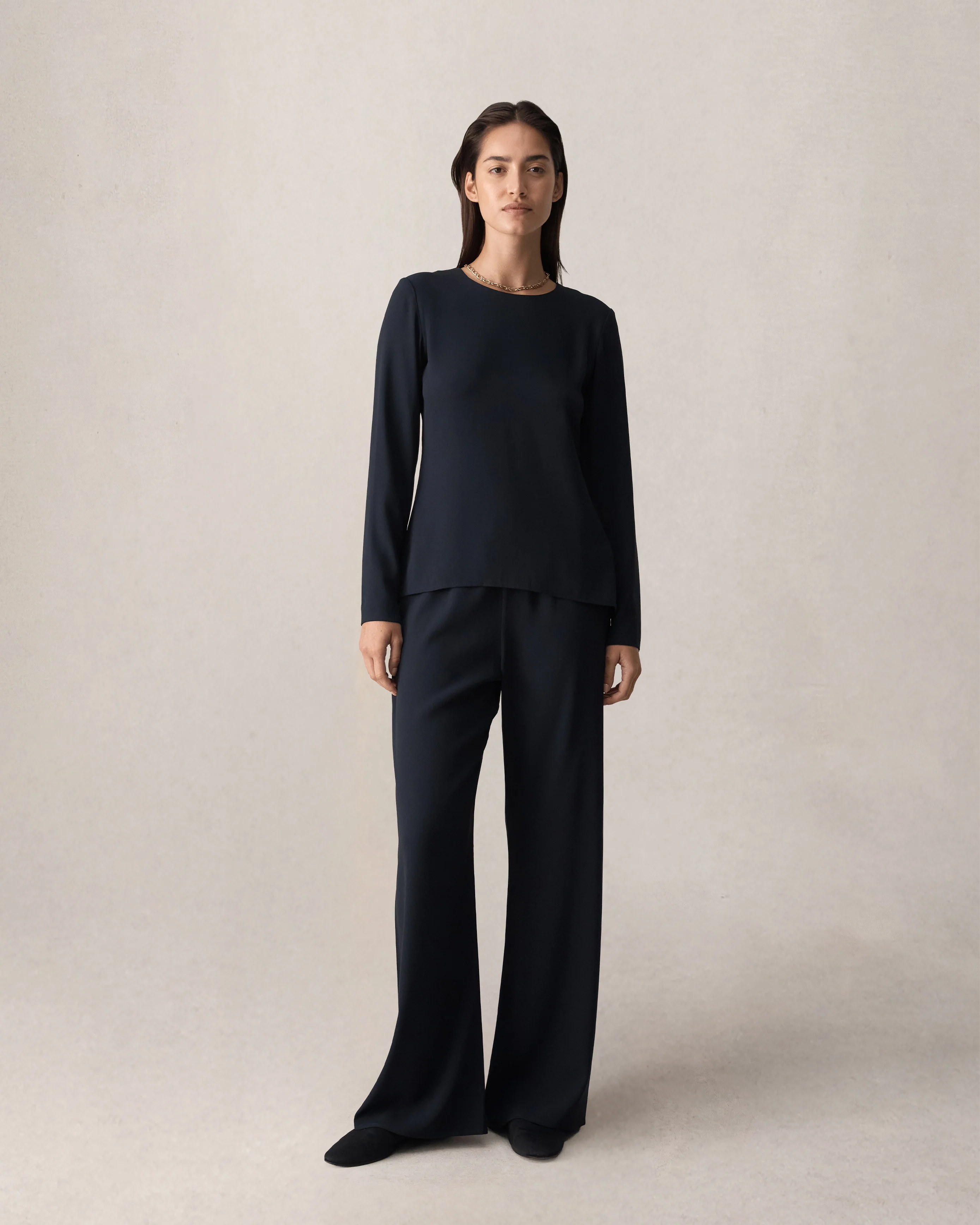 Eliza Top - Navy - Image 4