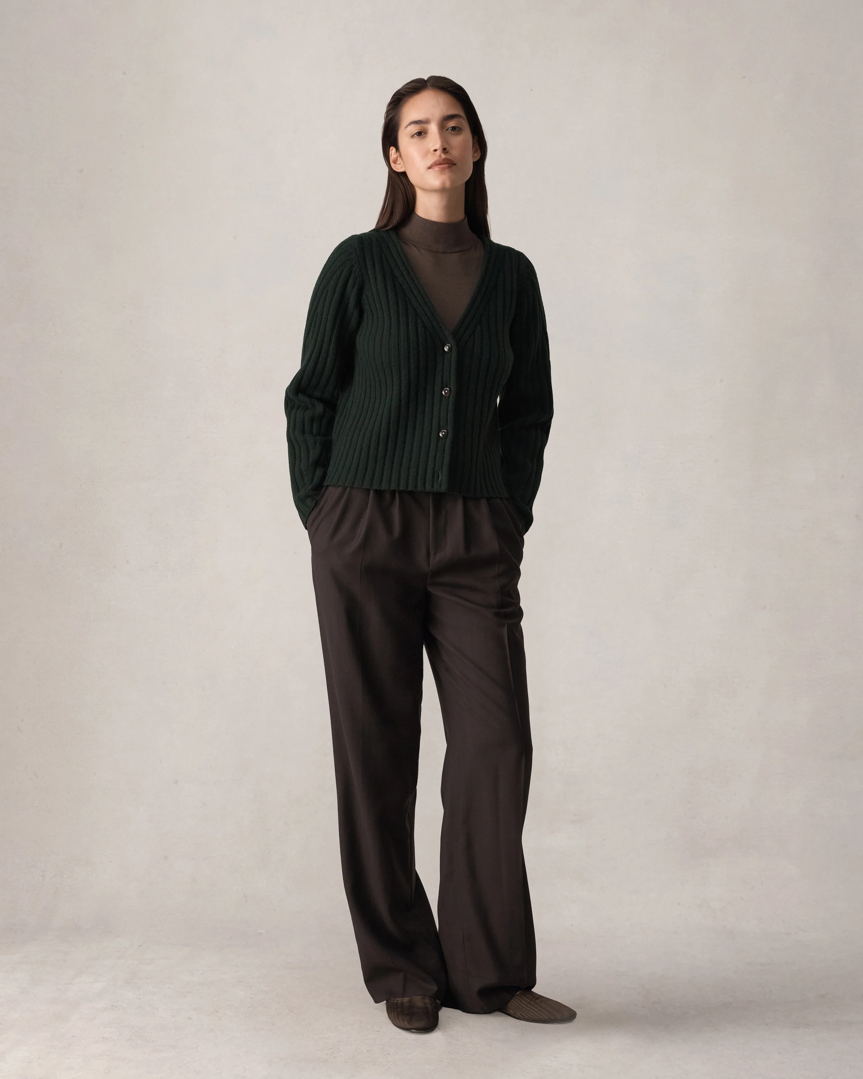 Eloise Cardigan - Forest Green - Image 6