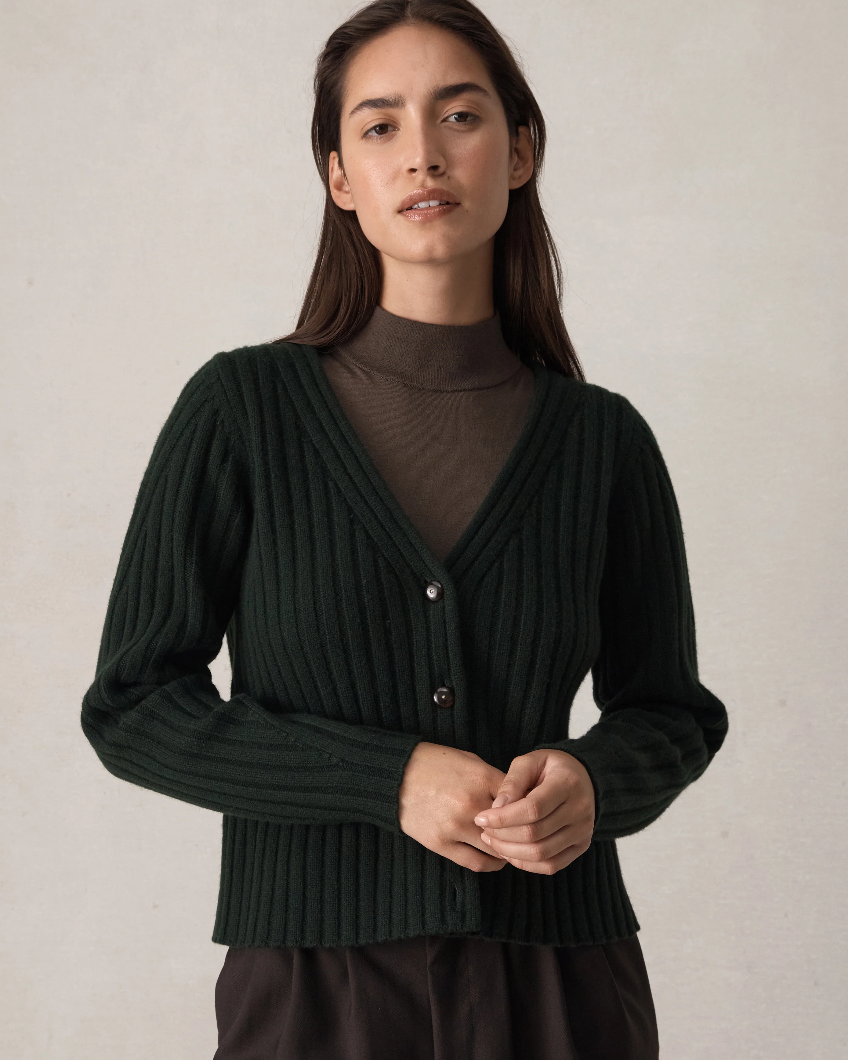 Eloise Cardigan - Forest Green - Image 9