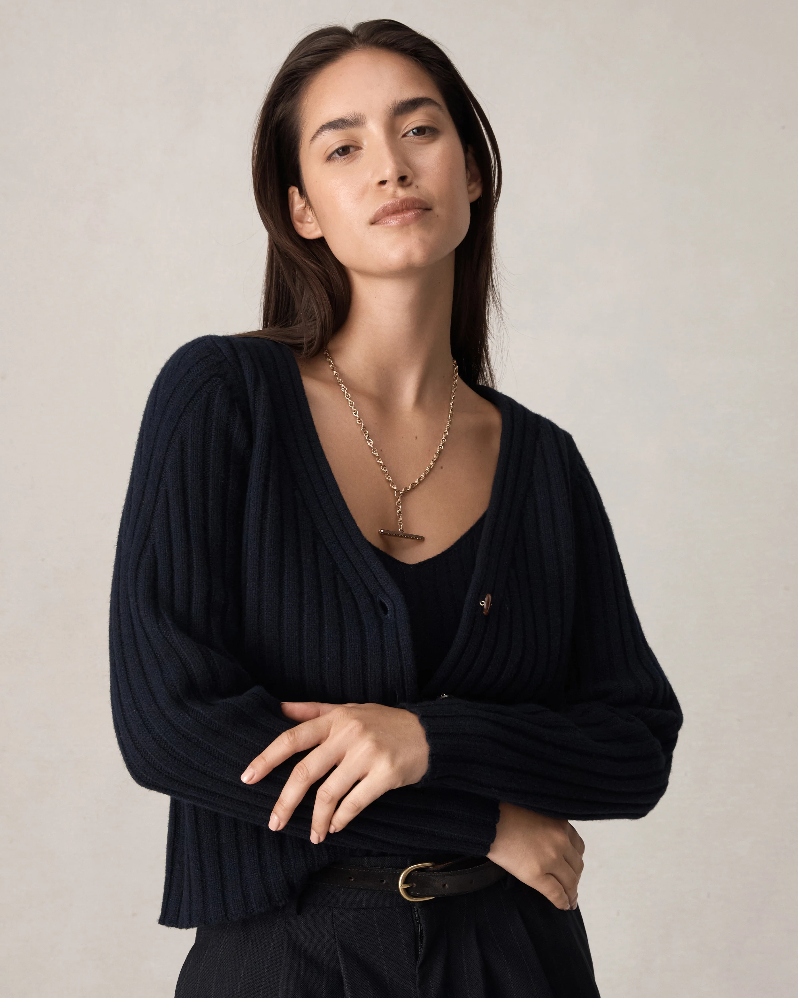 Eloise Cardigan - Navy - Image 4