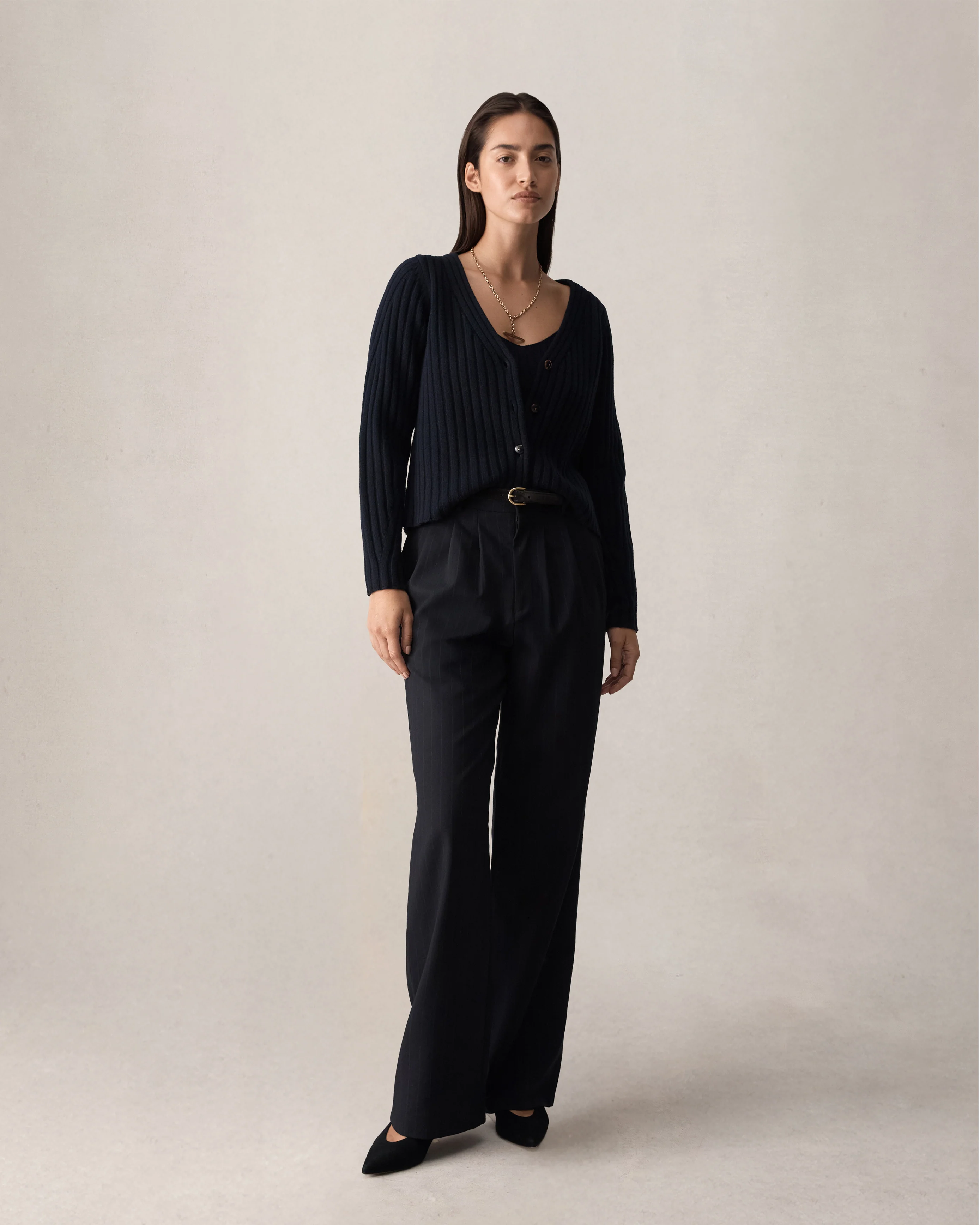 Eloise Cardigan - Navy - Image 5