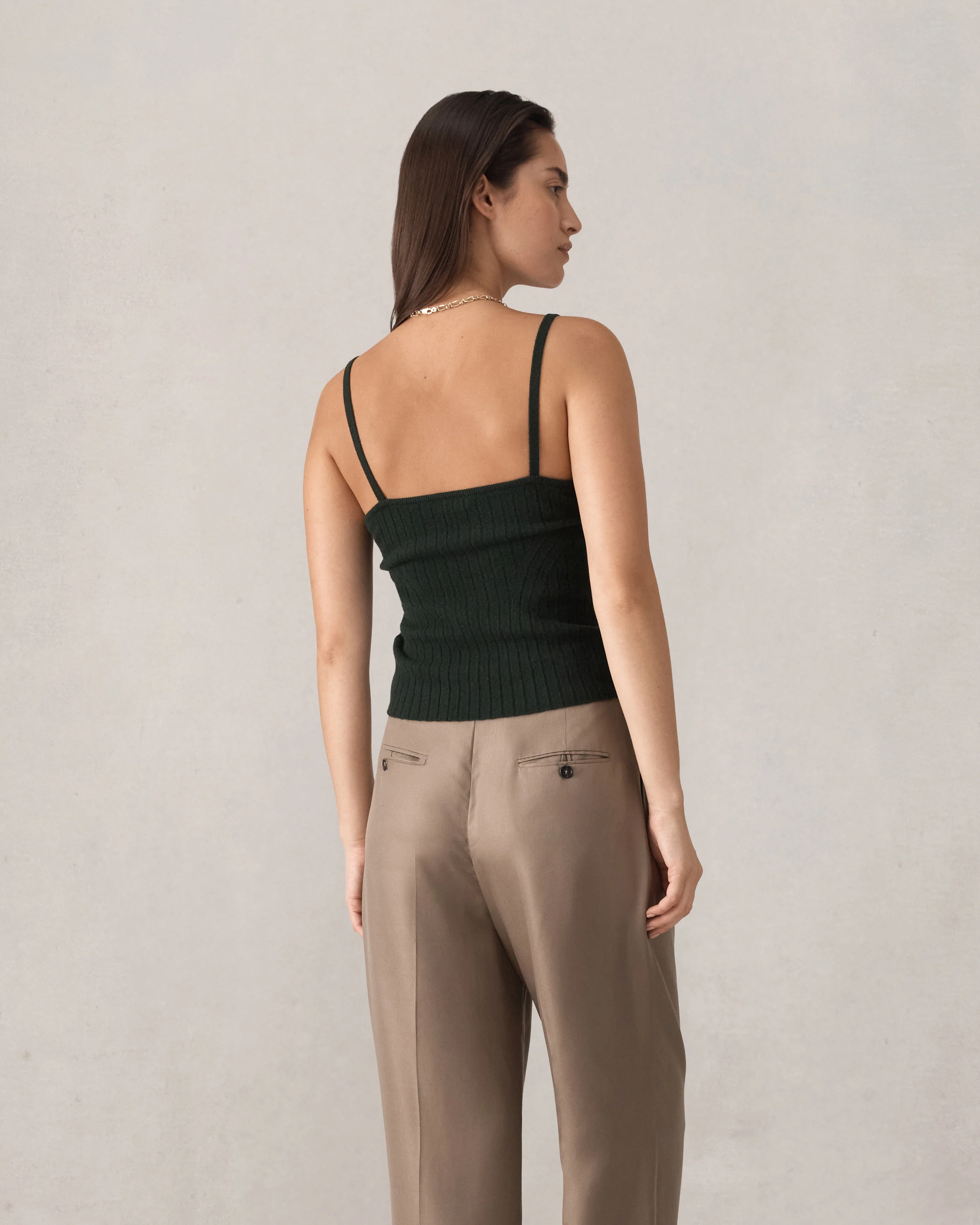 Eloise Tank - Forest Green - Image 7