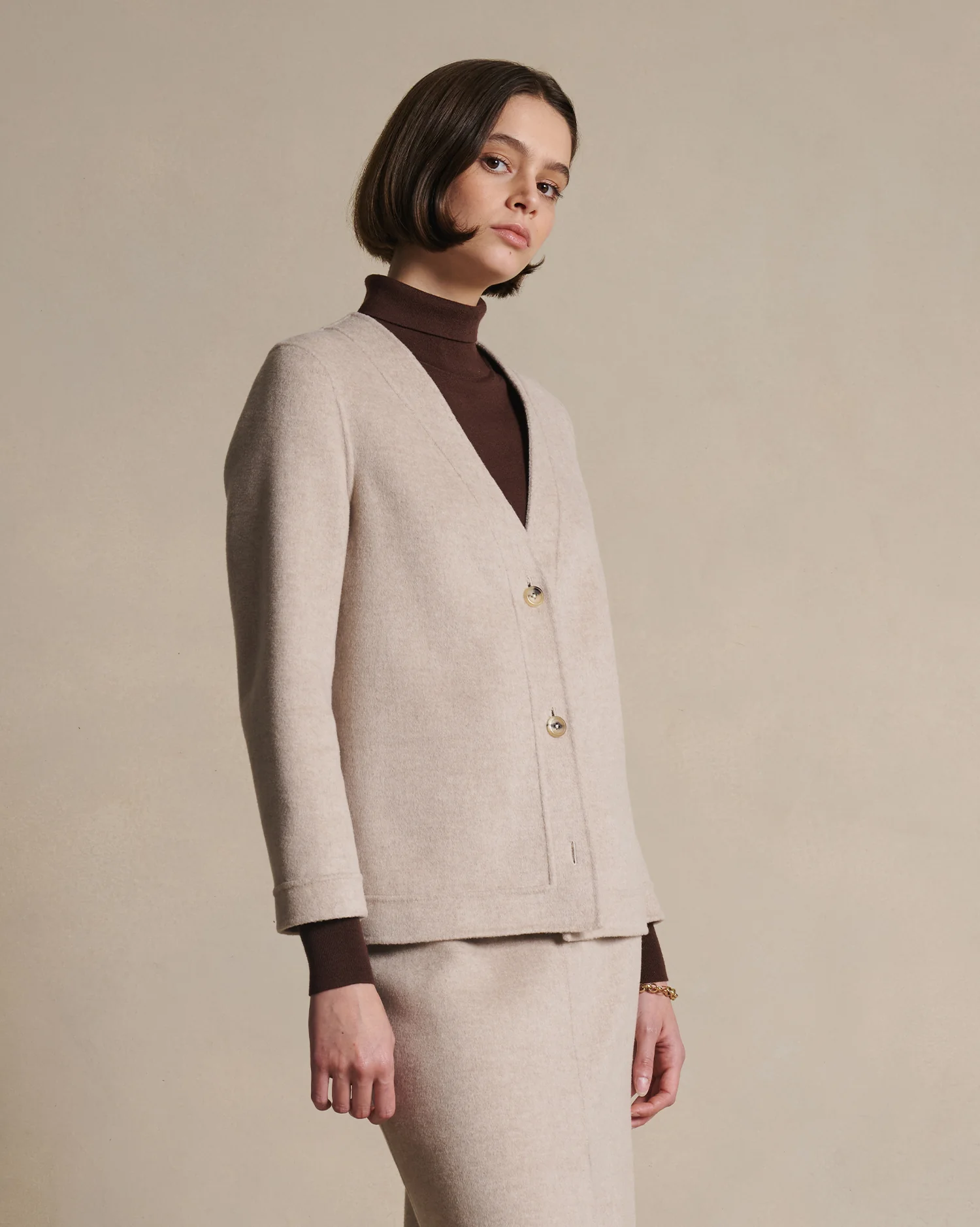 Elsa Jacket - Oat - Image 3