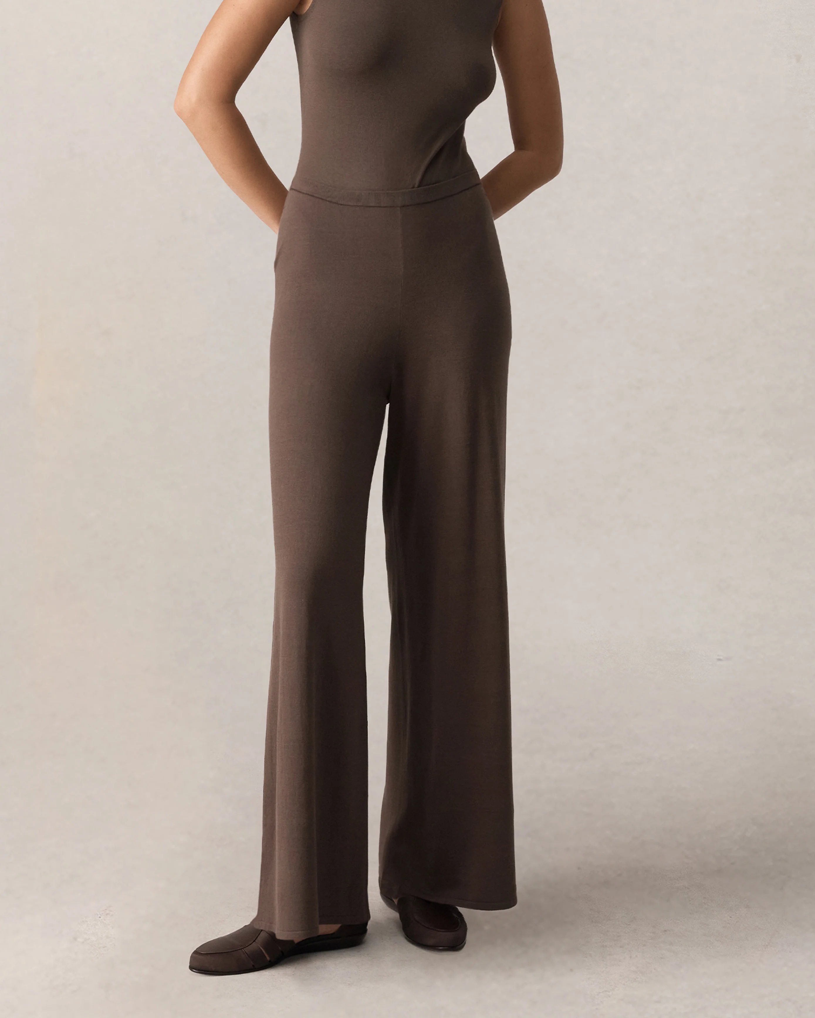 Esther Knit Pant - Moss