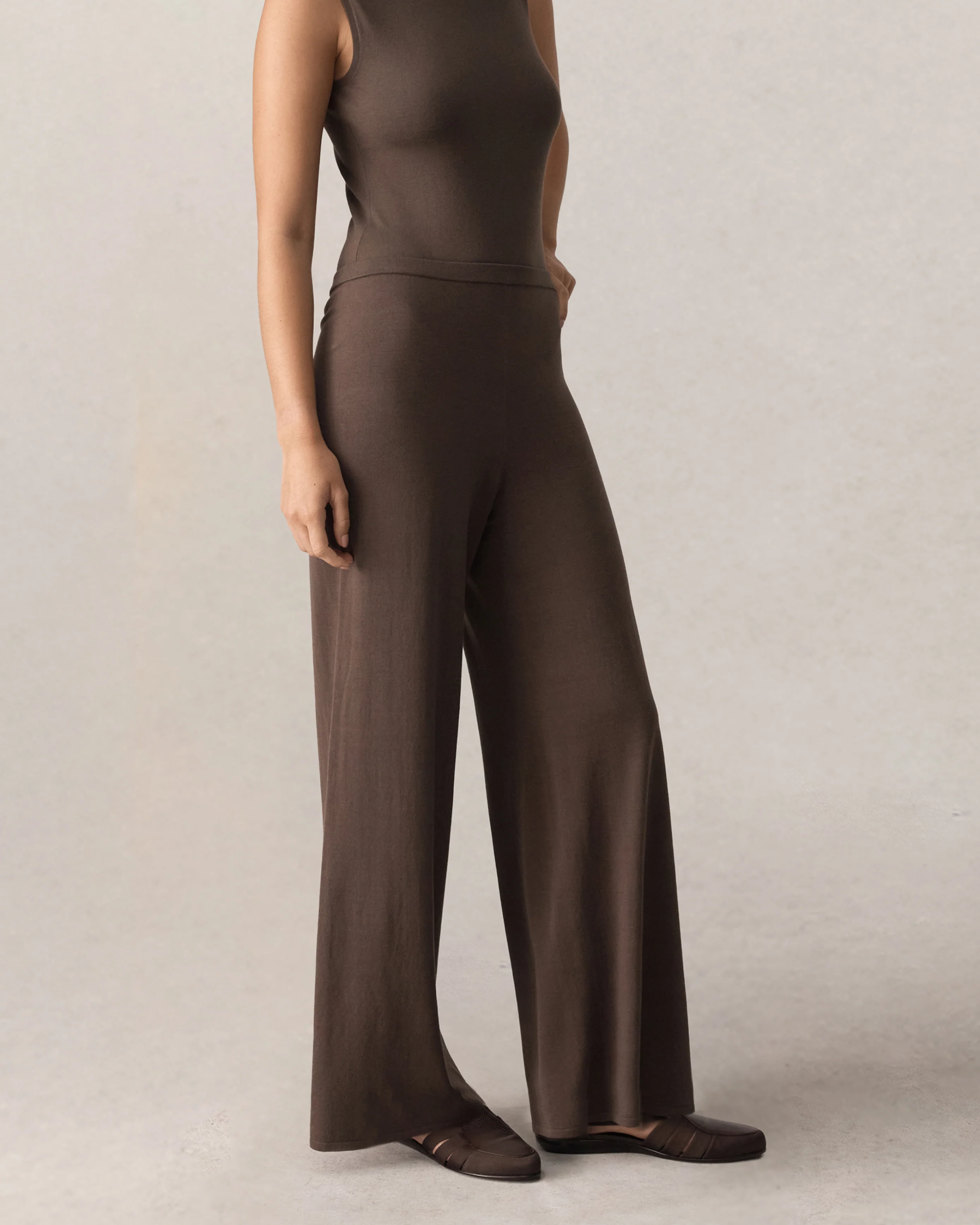 Esther Knit Pant - Moss - Image 5