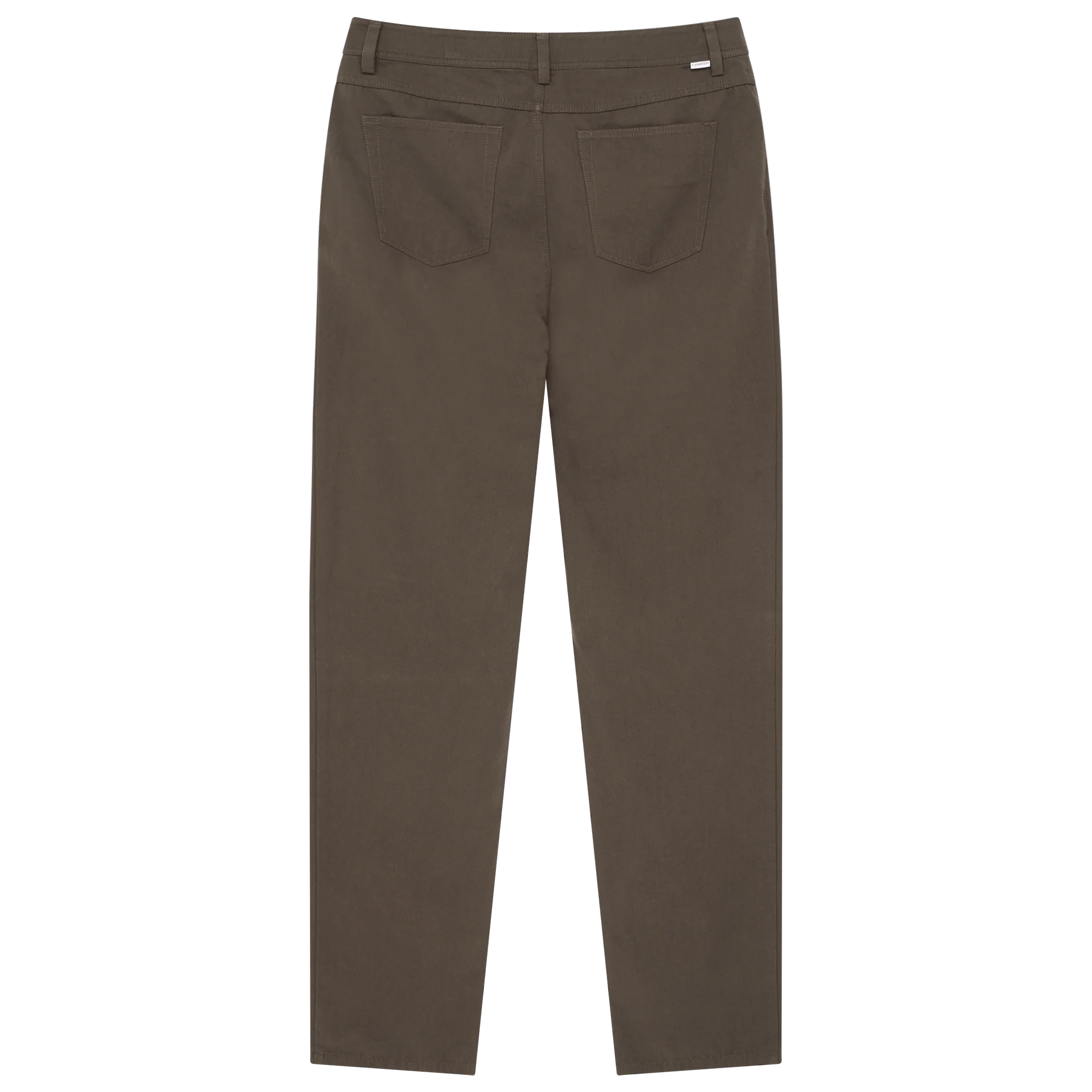 Five Pocket Canvas Trouser - Khaki - Image 8