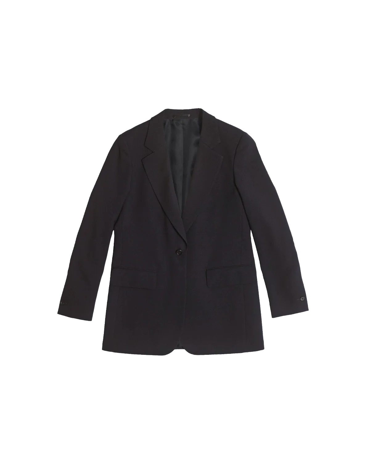 Georgia House Cut Blazer - Navy Wool Twill - Image 4