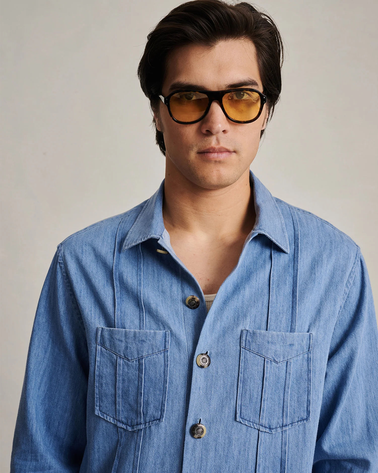 Havana Shirt - Light Denim - Image 3