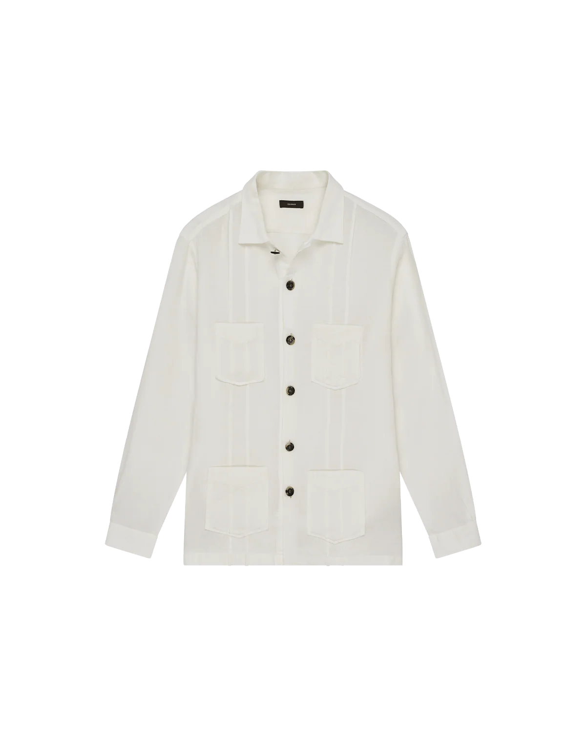 Havana Shirt - White Linen Canvas - Image 6