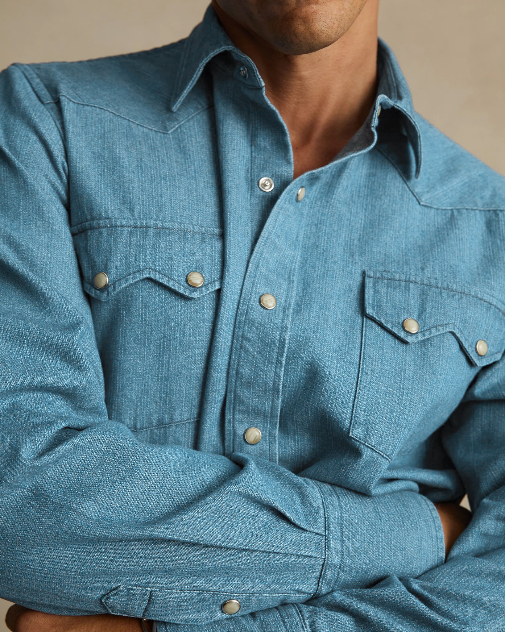 Western Shirt - Heavy Denim - Image 4