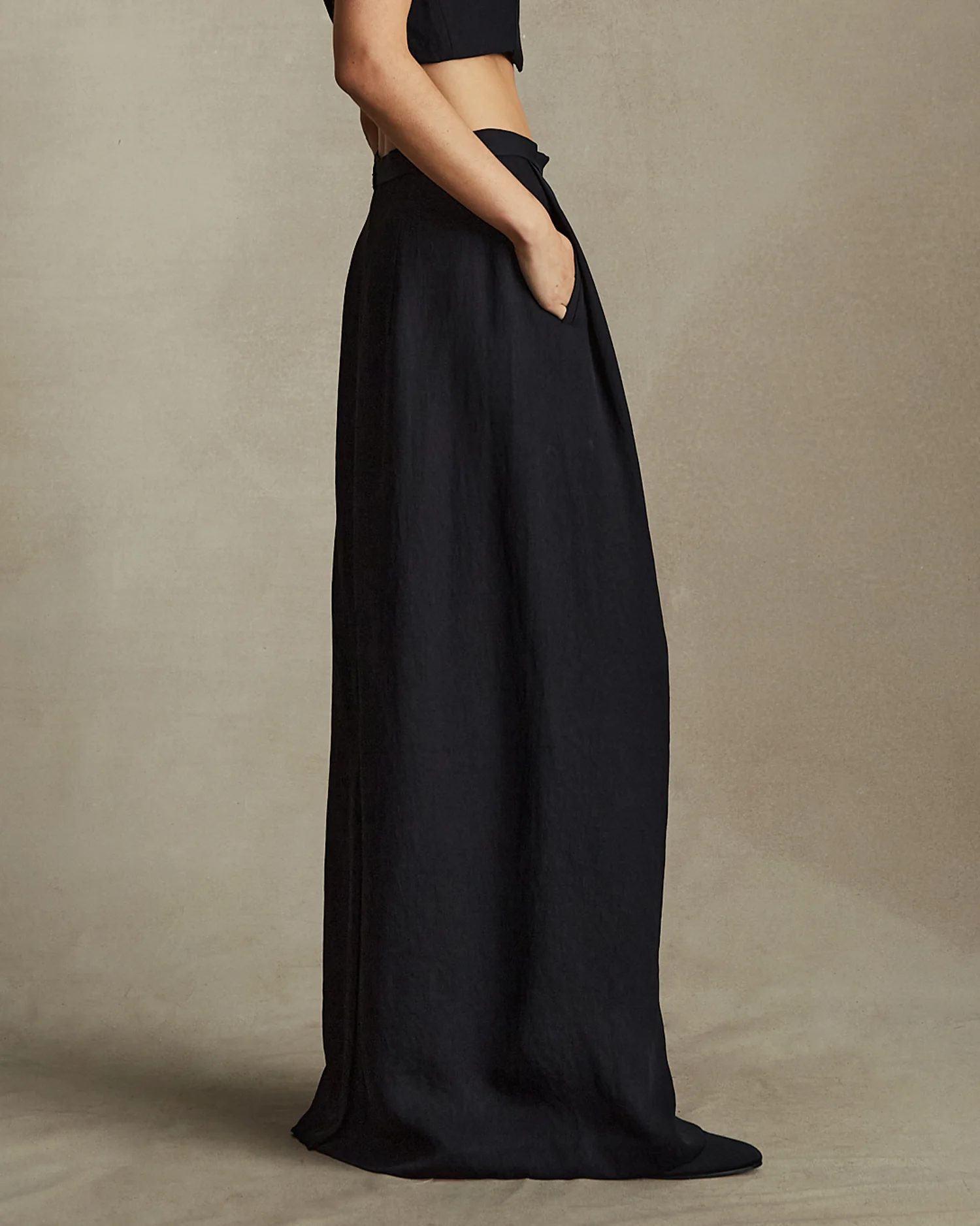 Helena Straight Skirt - Black - Image 3