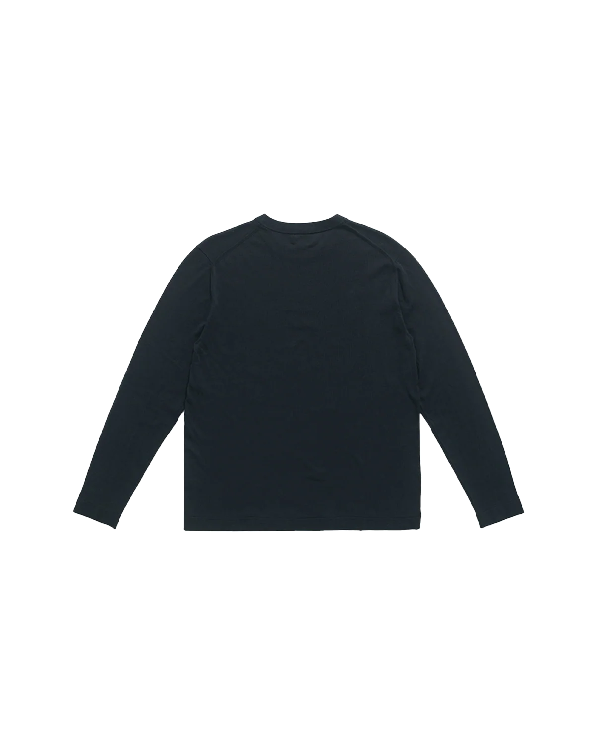 Ice Cotton Long Sleeve Top - Navy - Image 7