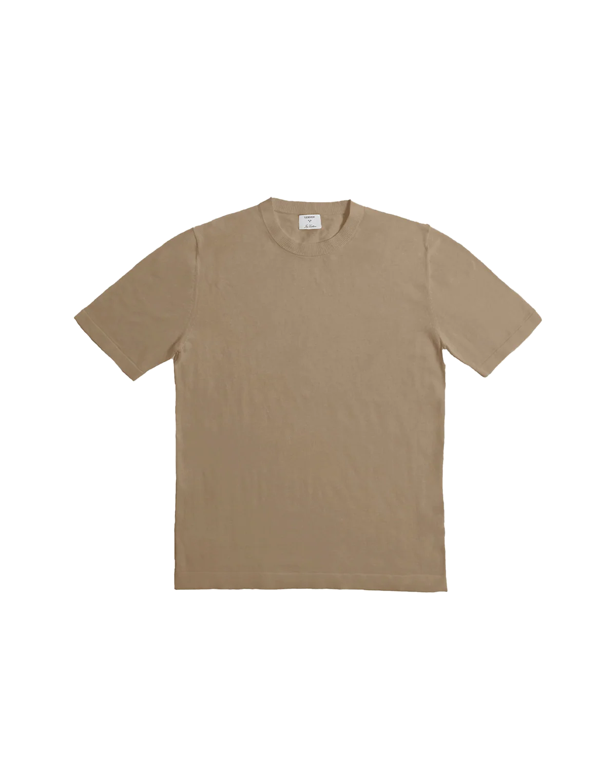 Ice Cotton Tee - Taupe - Image 5