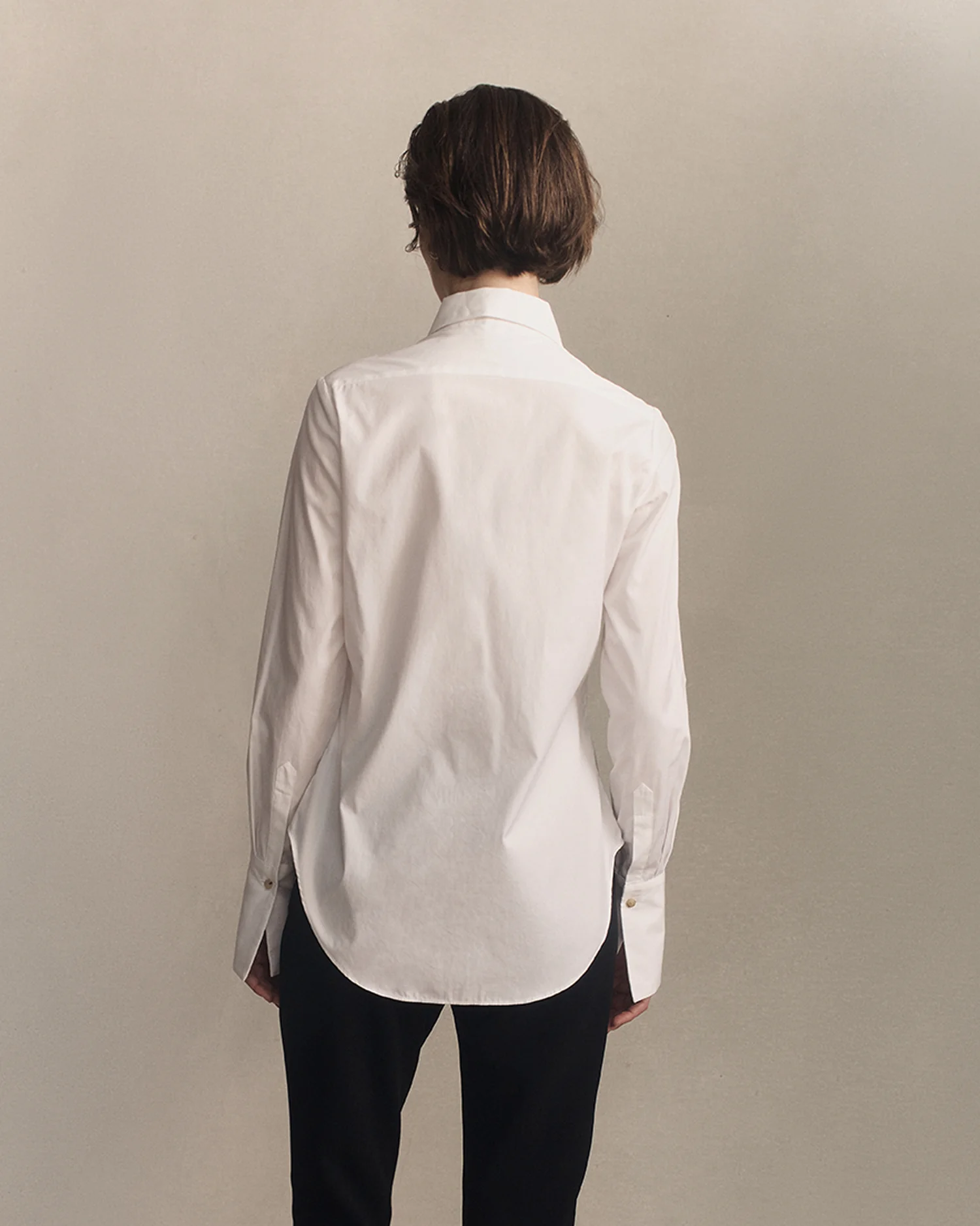 Isabel Shirt - White Poplin - Image 5