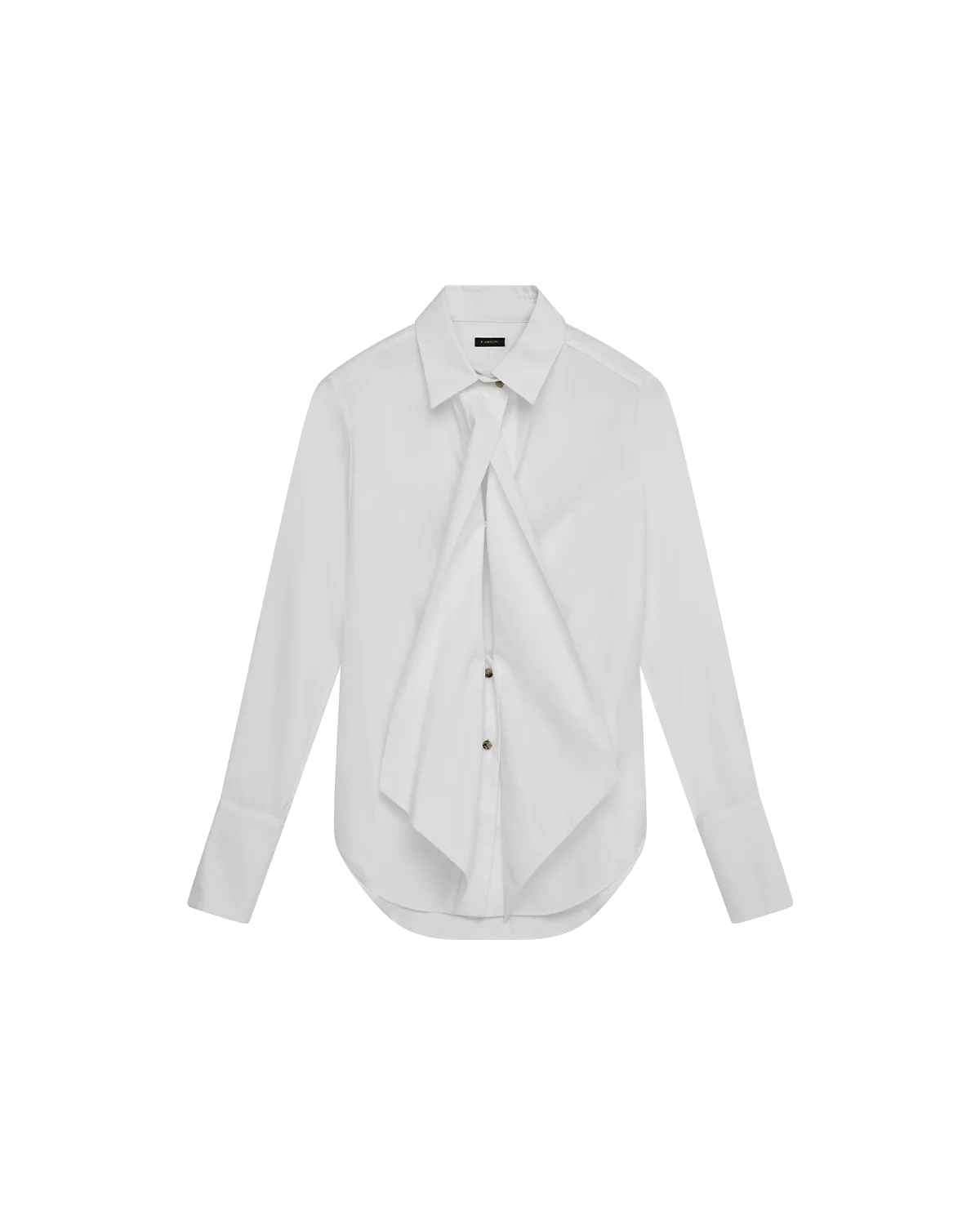 Isabel Shirt - White Poplin - Image 6