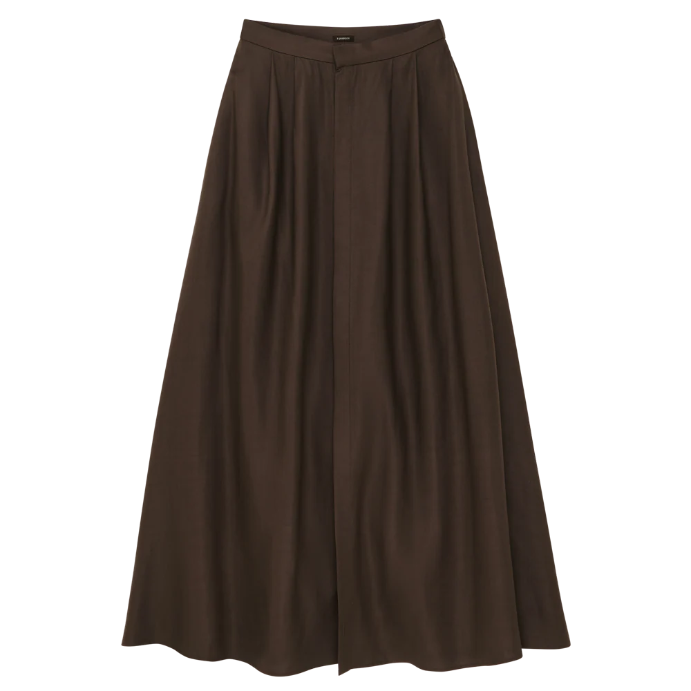 Kahlo Skirt - Chocolate Dupioni - Image 7