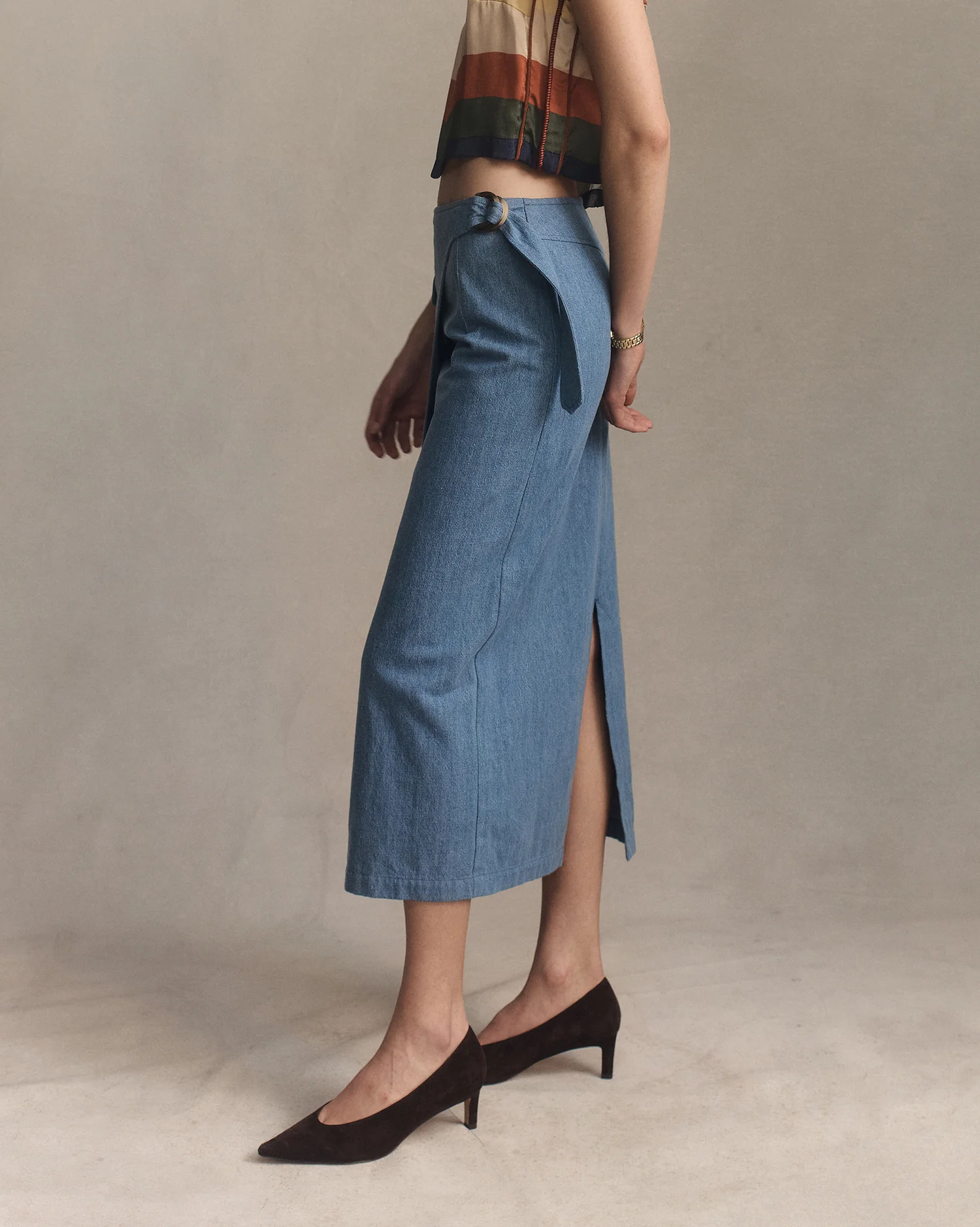 Kim Skirt - Denim - Image 3