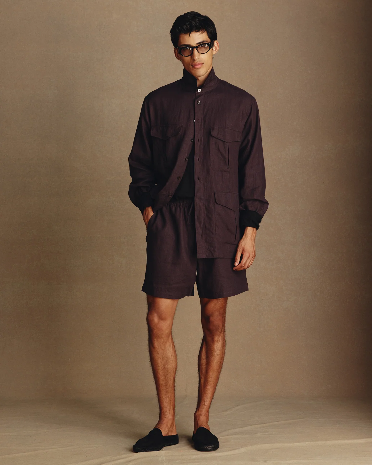 Lamu Shirt - Chocolate - Image 4