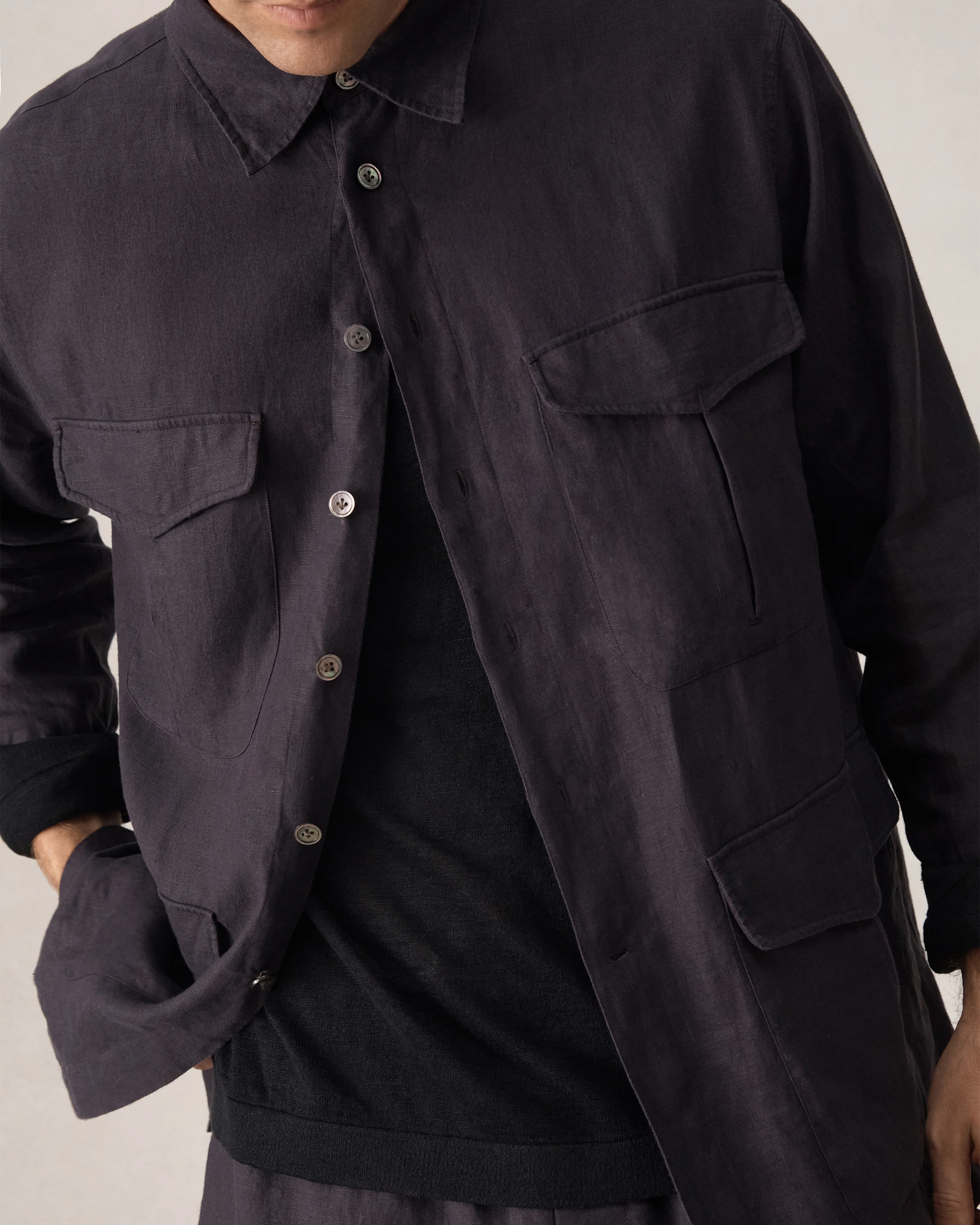 Lamu Shirt - Chocolate - Image 5