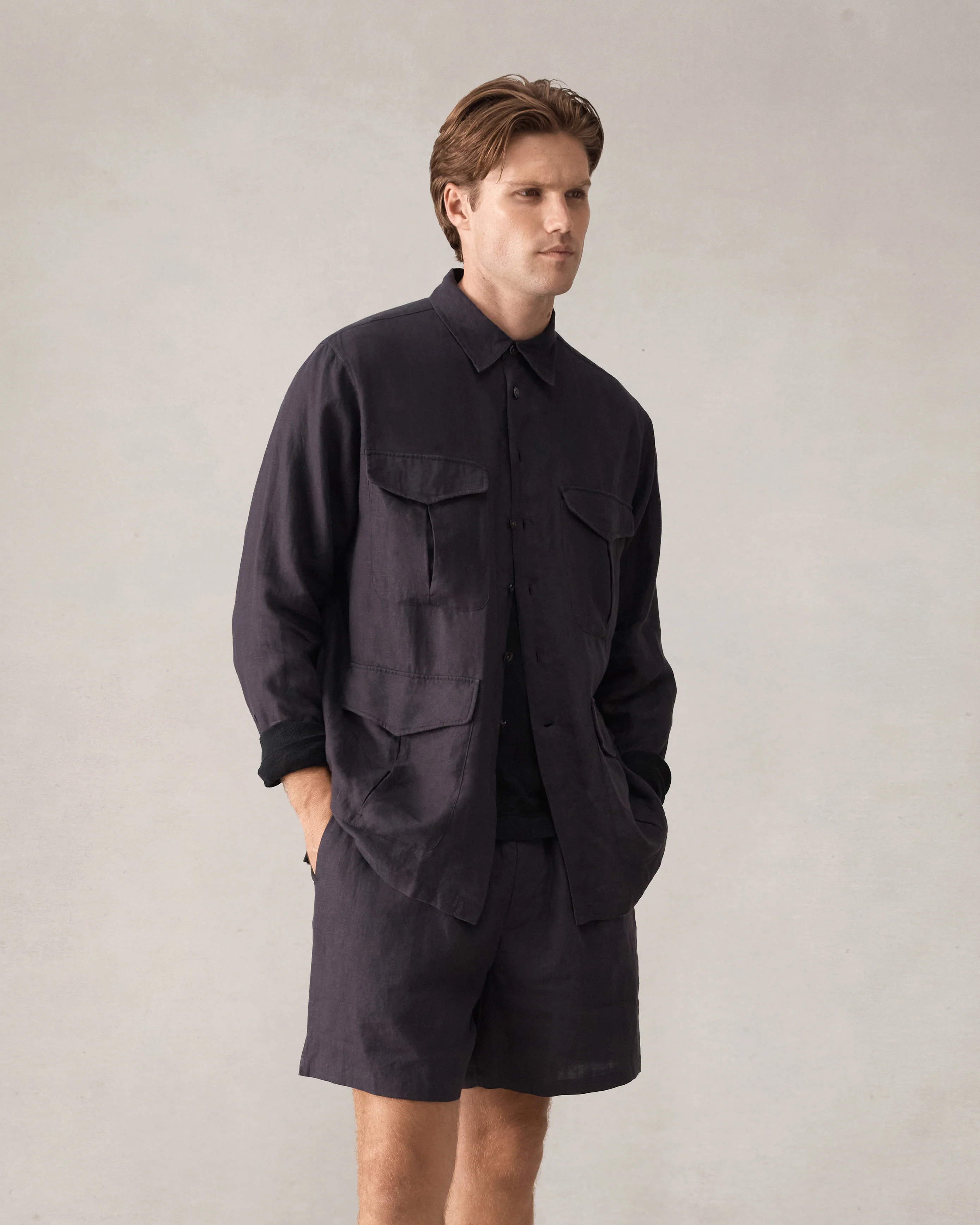Lamu Shirt - Chocolate - Image 8