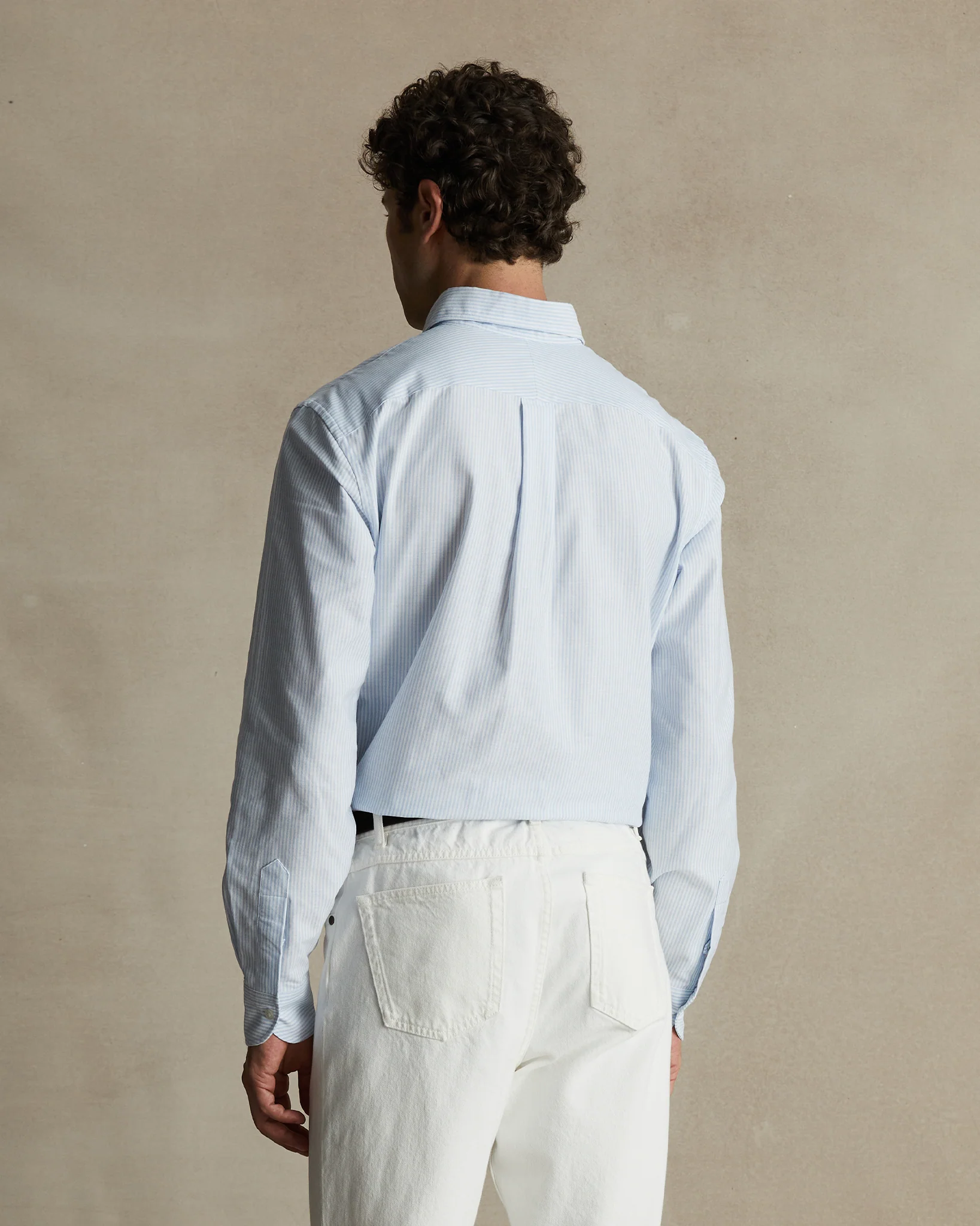 Oxford Shirt - Light Blue Stripe - Image 3