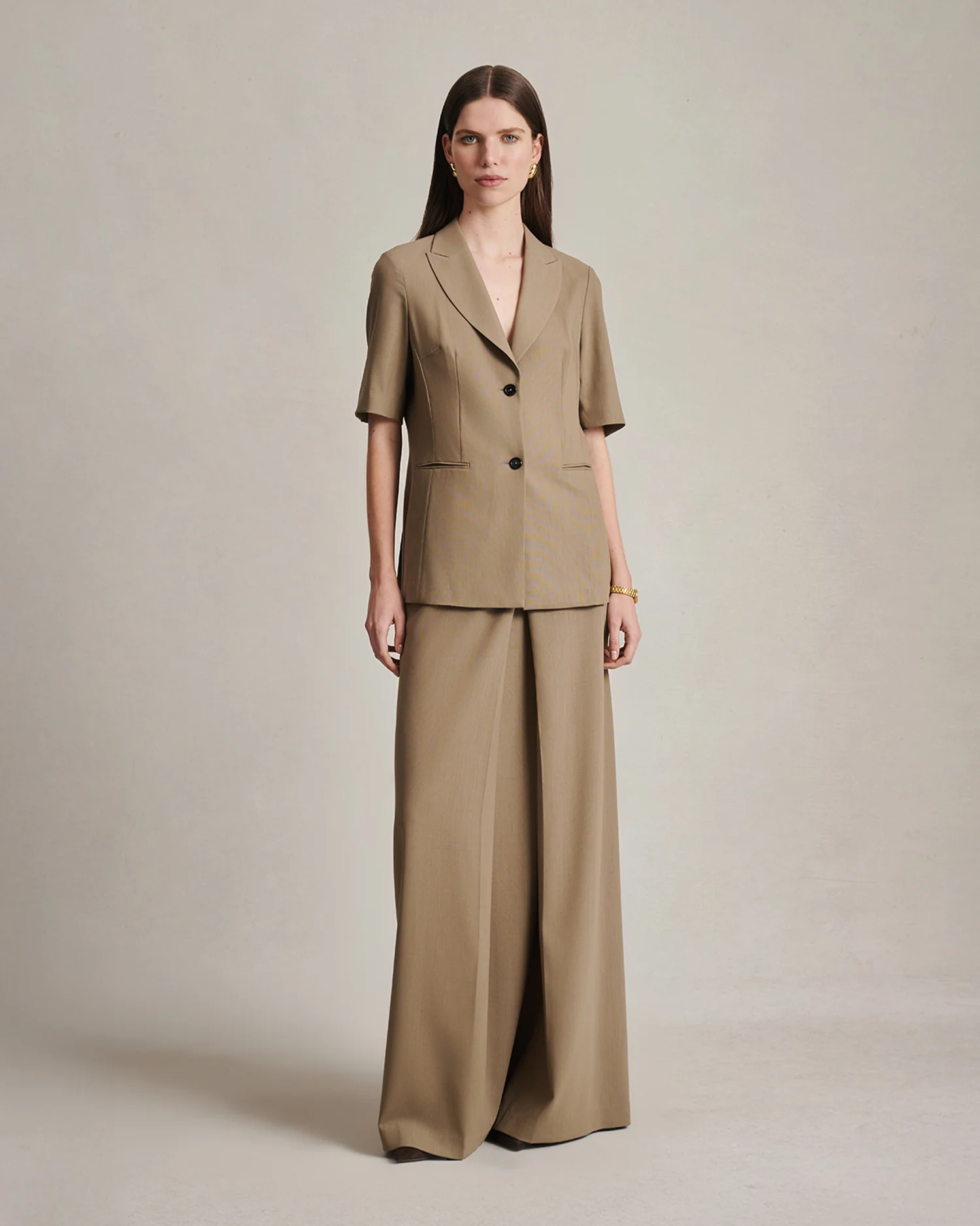Lottie Blazer - Taupe - Image 6