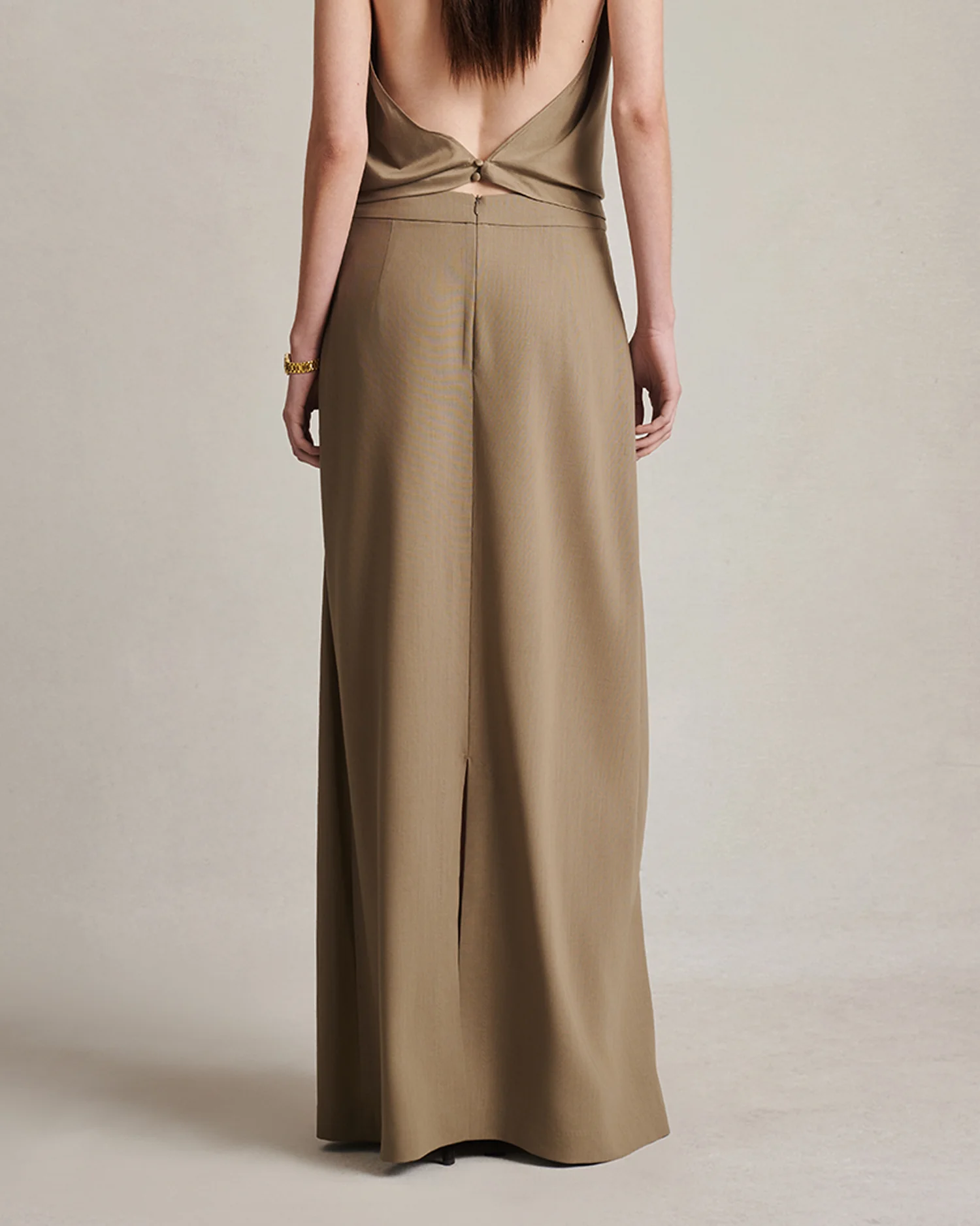 Lottie Skirt - Taupe - Image 5