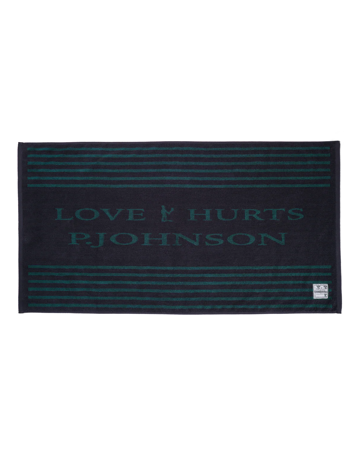 Love Hurts Towel - Navy - Image 3