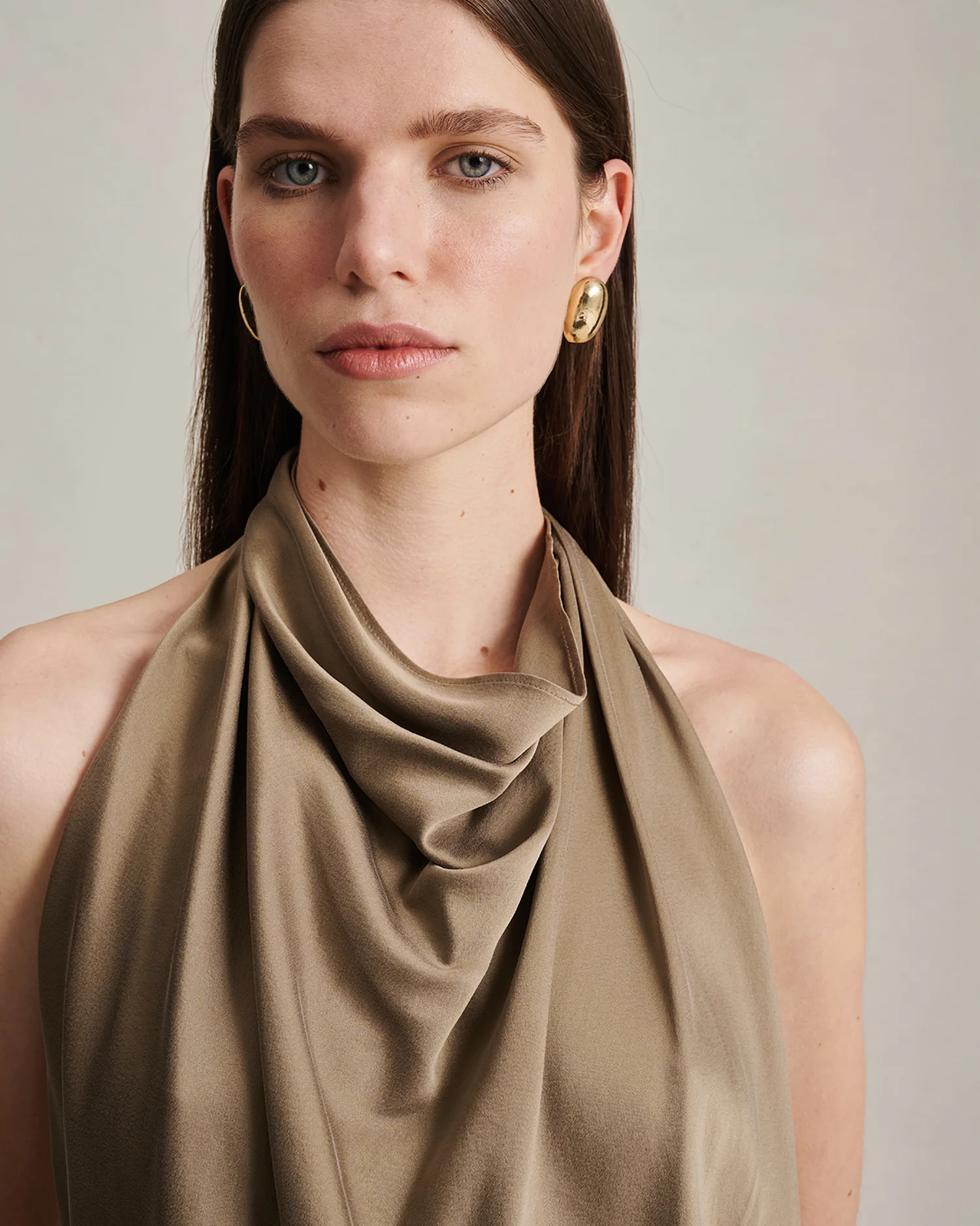 Margherita Top - Taupe - Image 6