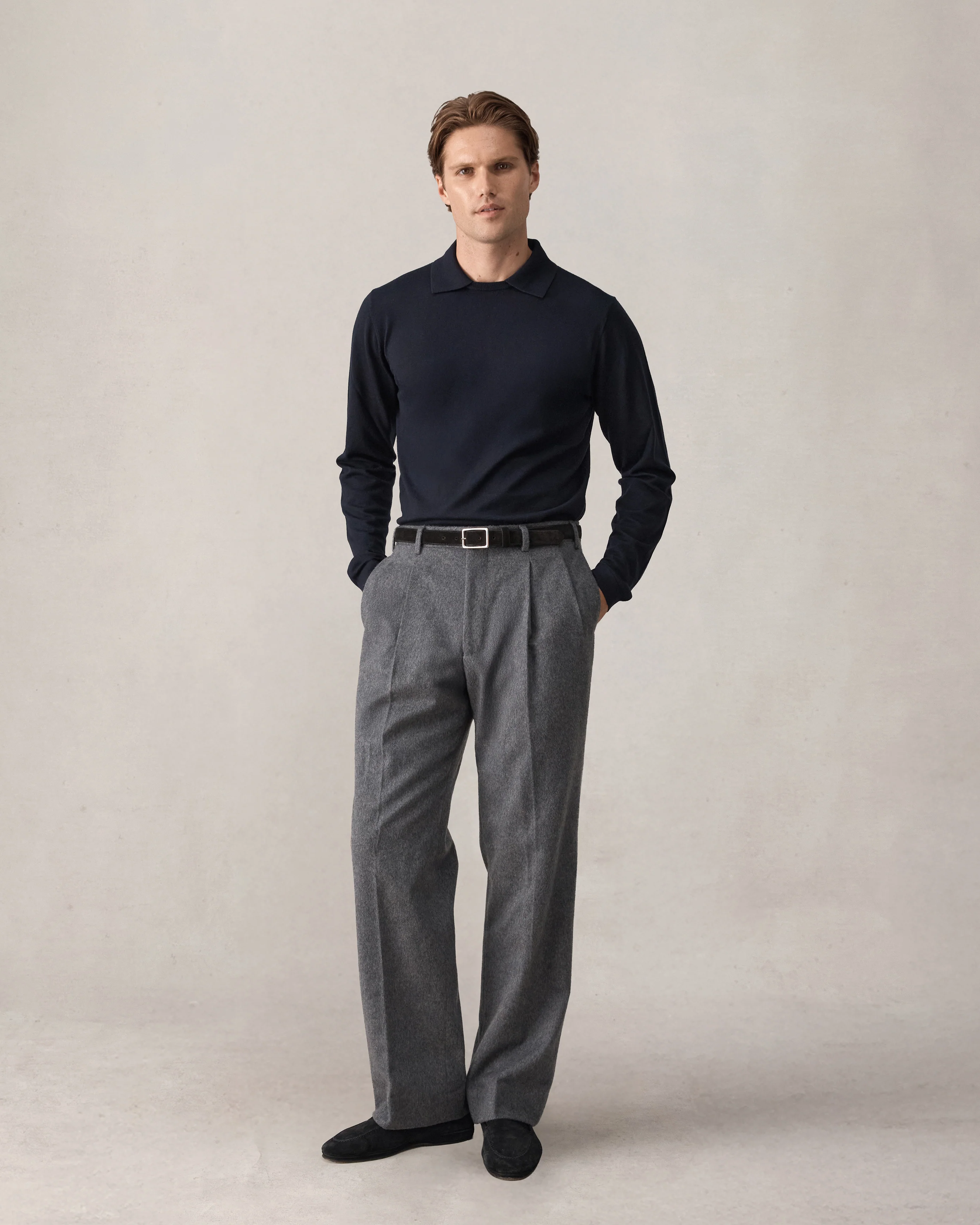 Merino Crewlo - Navy - Image 5