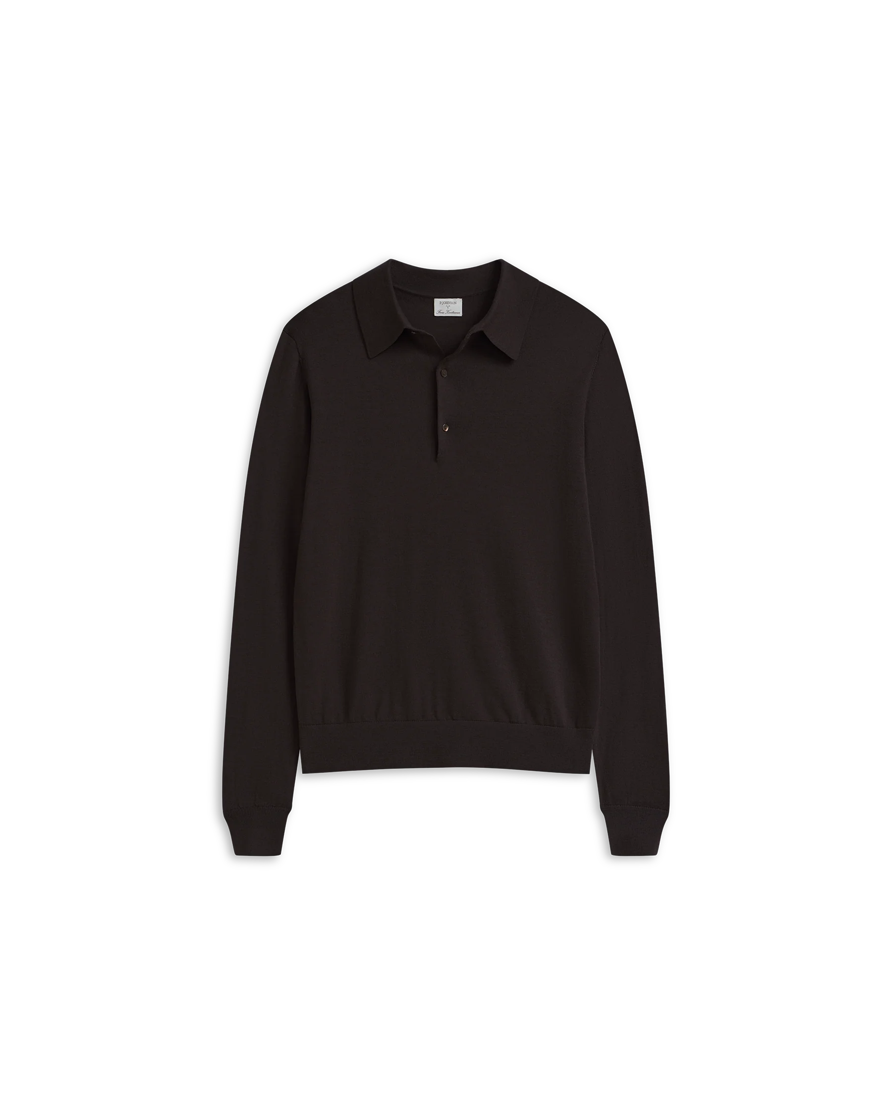 Merino Polo - Espresso - Image 2