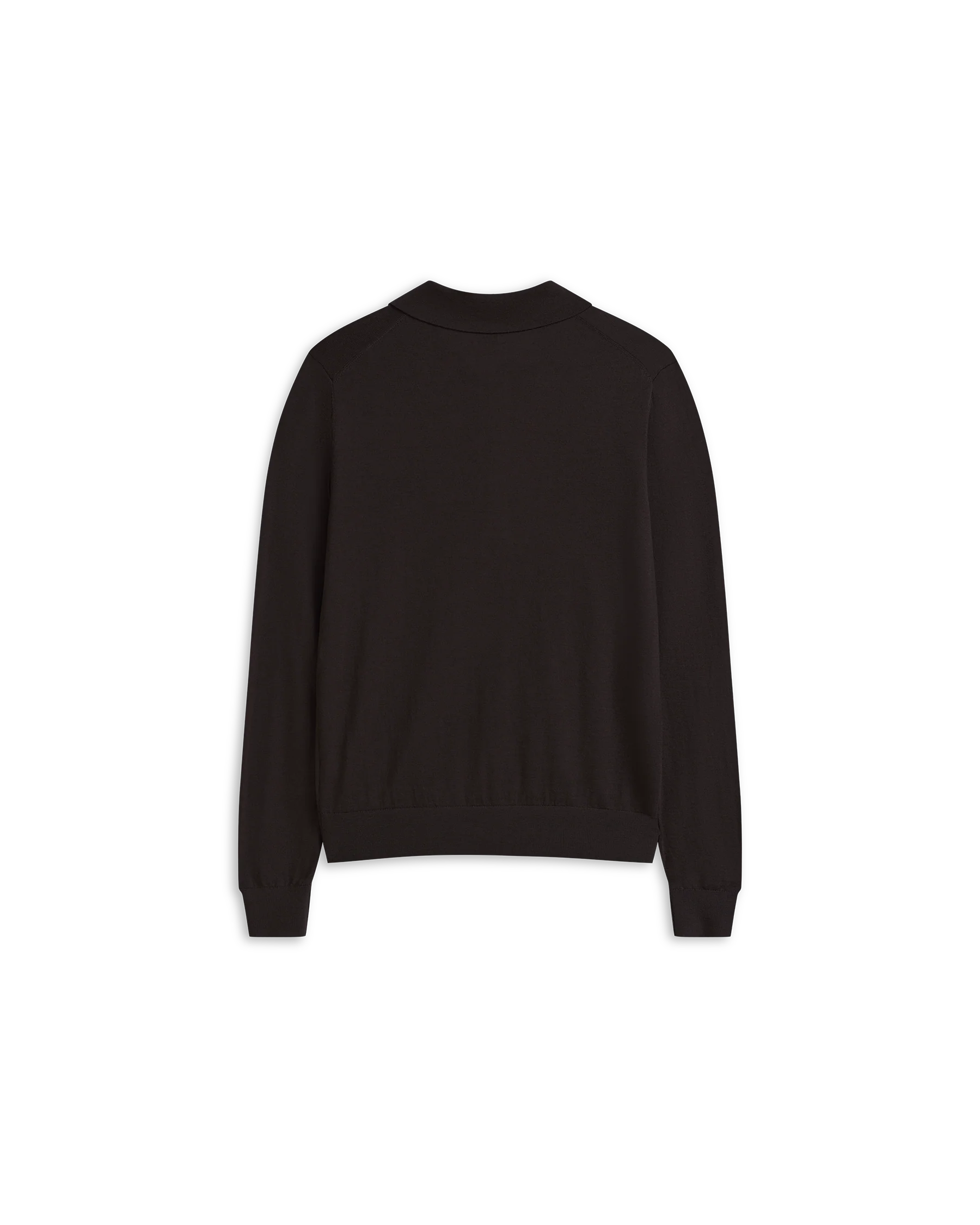 Merino Polo - Espresso - Image 3
