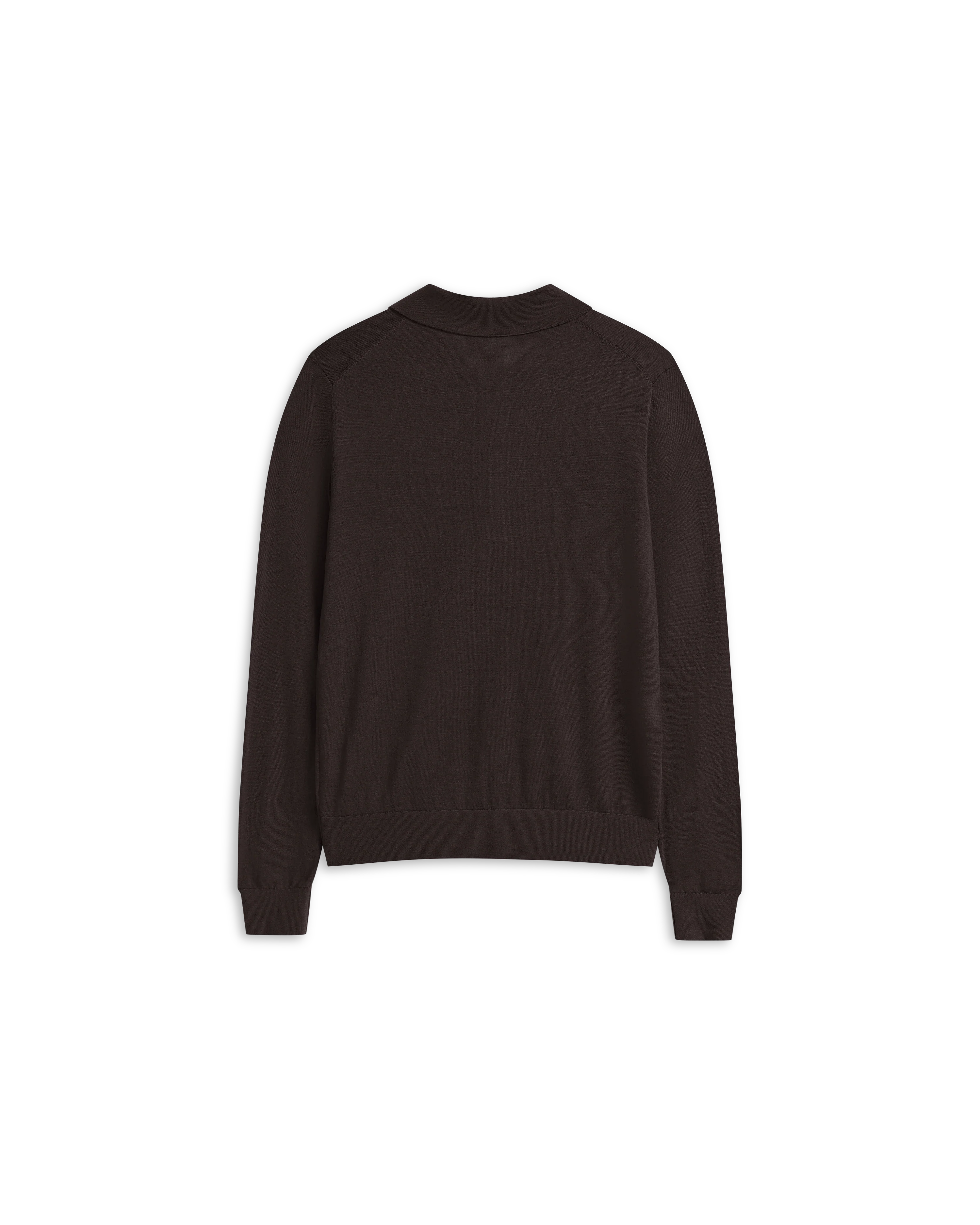 Merino Quarter Zip - Espresso - Image 3