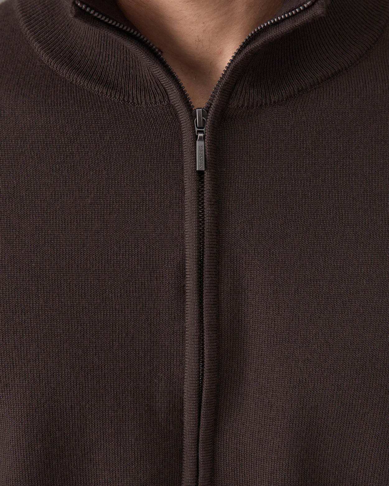 Merino Quarter Zip - Espresso - Image 8