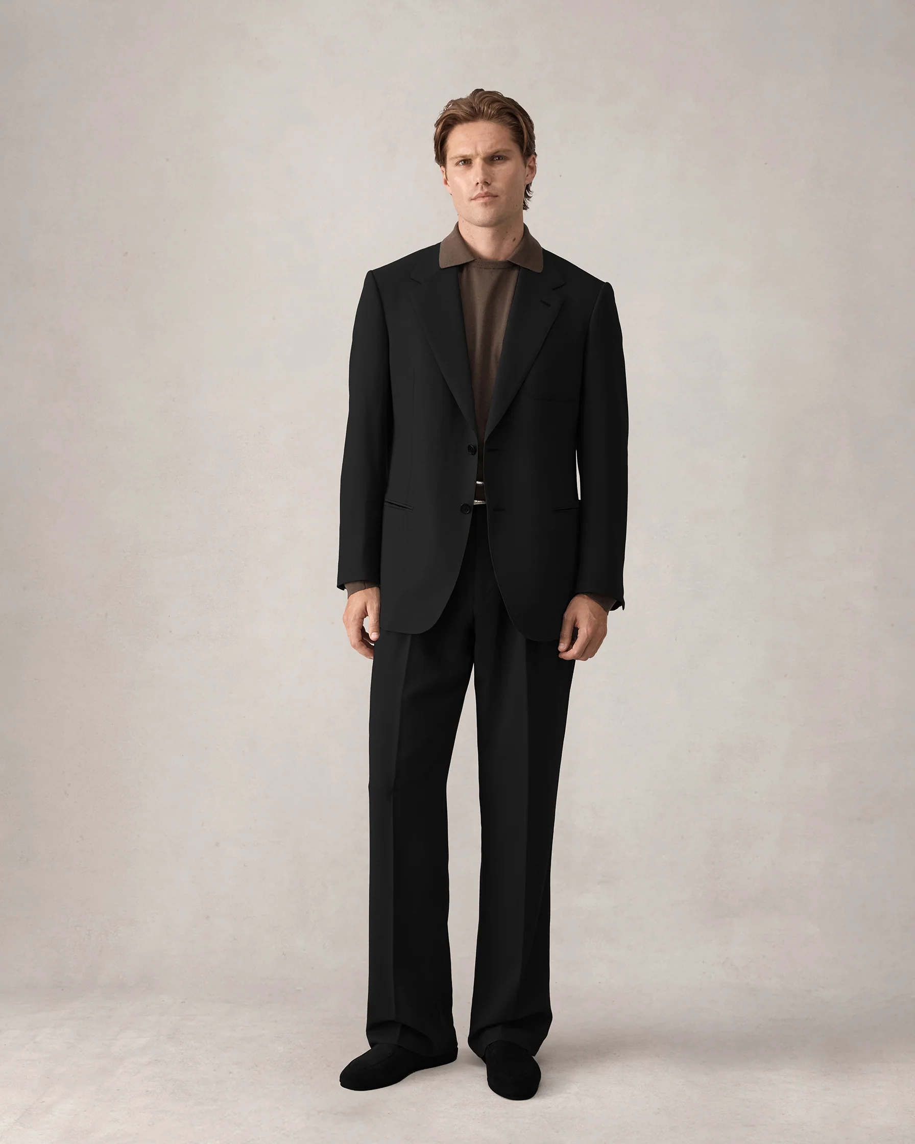 Merino S140 High Twist Blazer - Black - Image 4