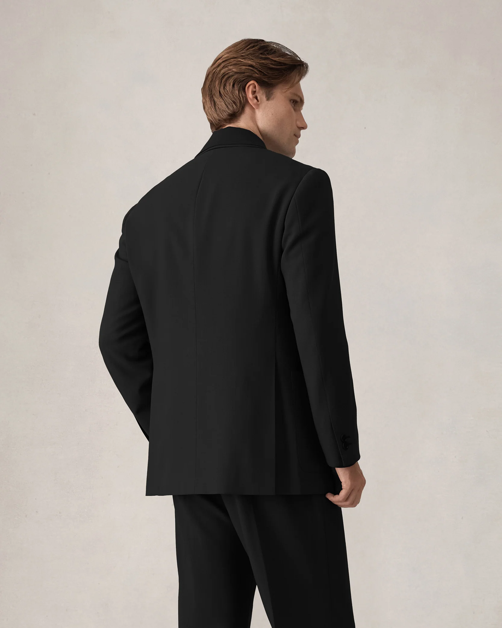 Merino S140 High Twist Blazer - Black - Image 6