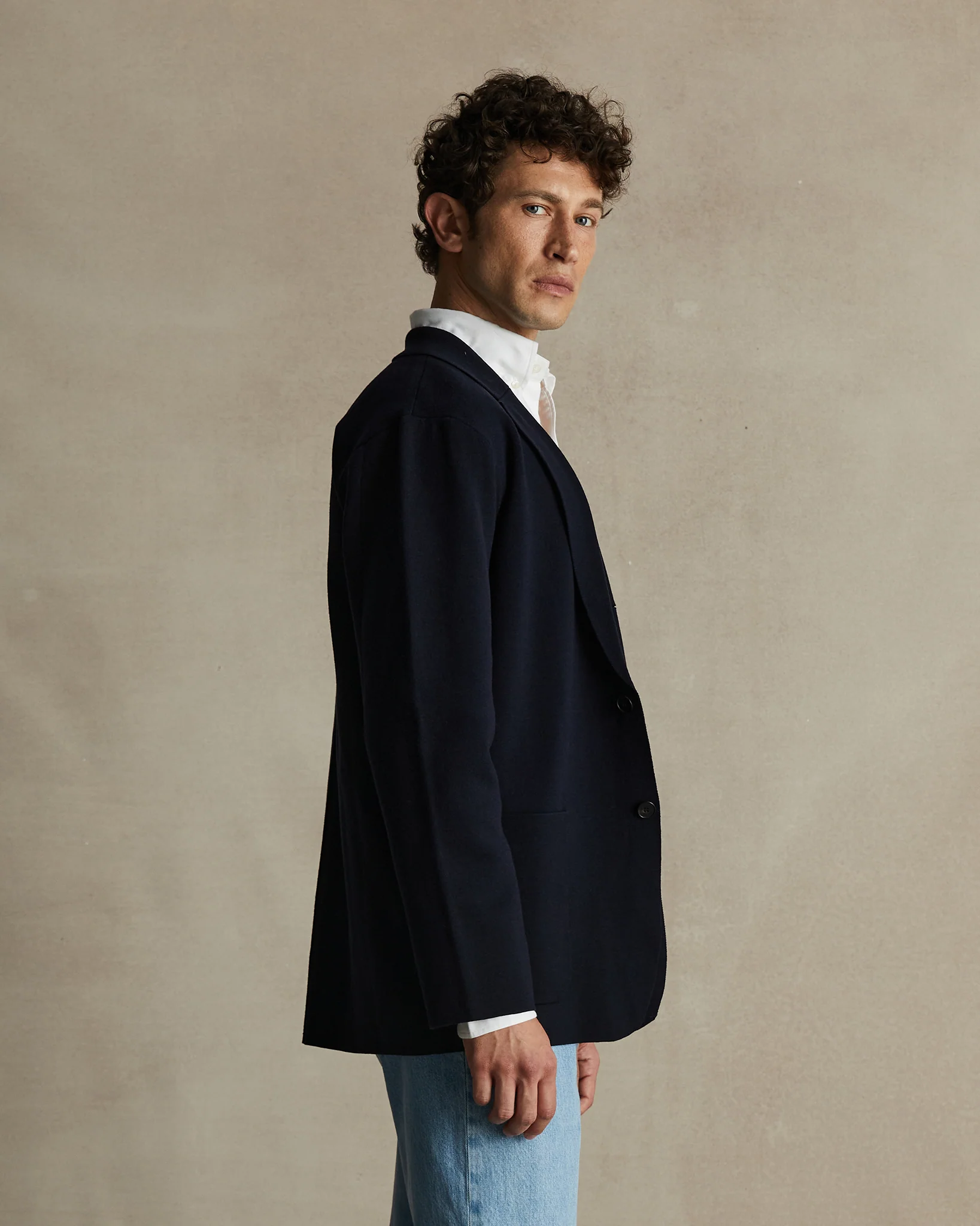 Milano Blazer - Navy - Image 4