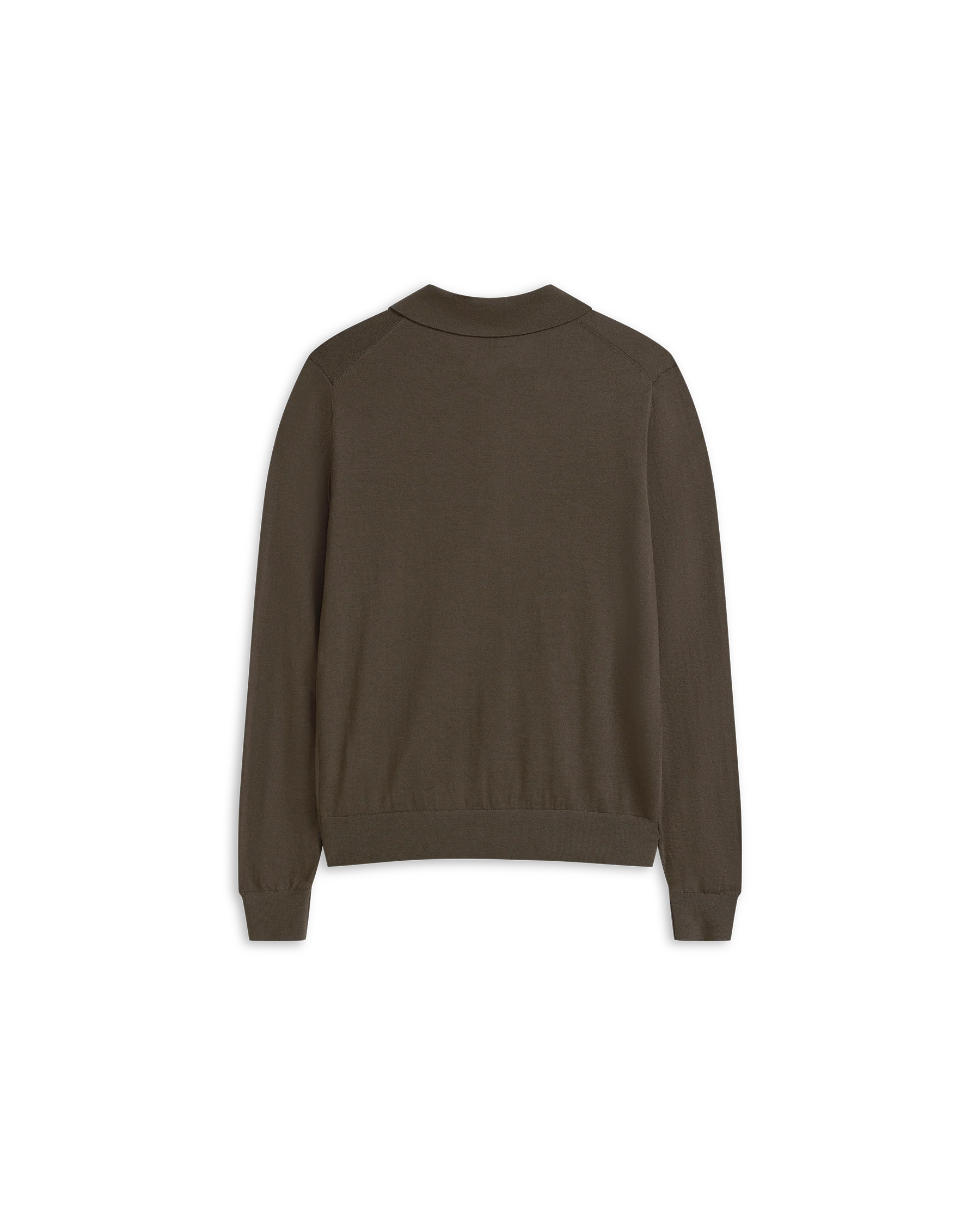 Merino Quarter Zip - Moss - Image 3