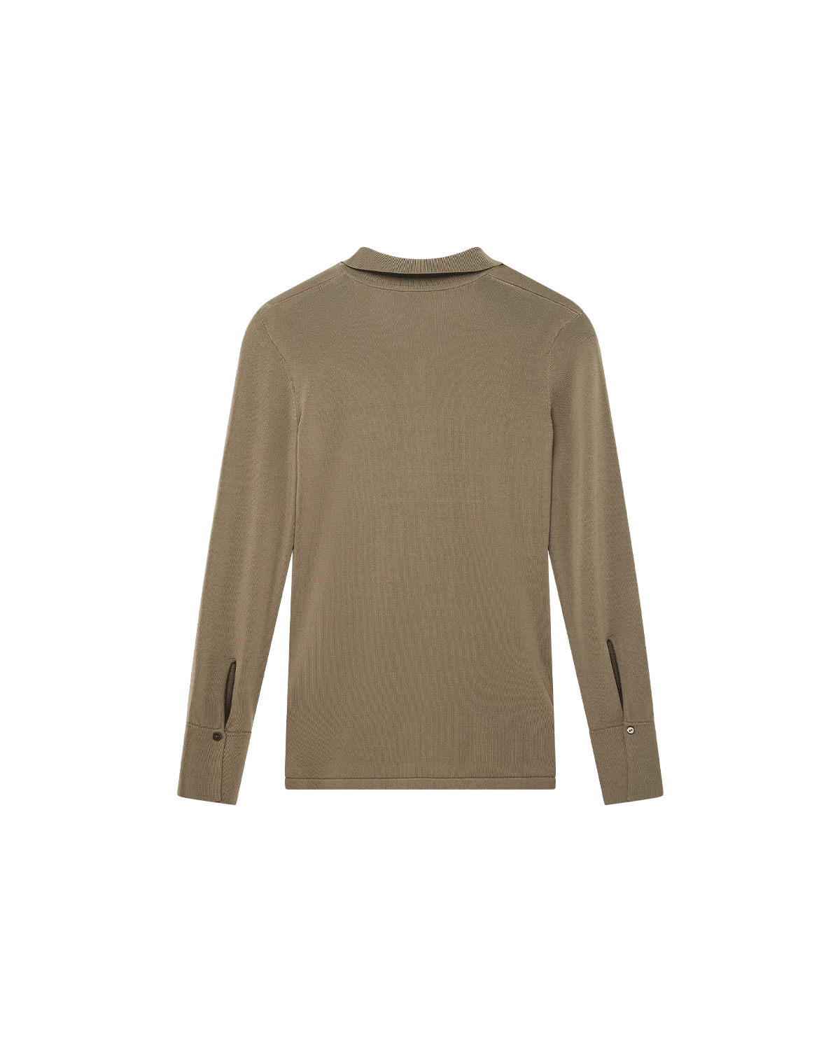 Natalie Knit Shirt - Taupe - Image 6