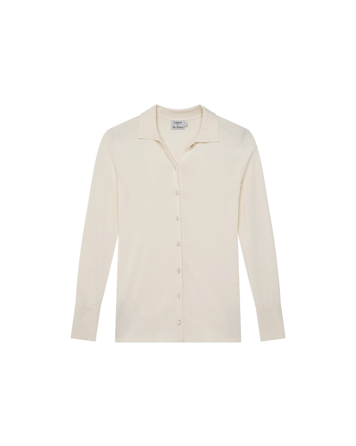 Natalie Knit Shirt - Off White - Image 6