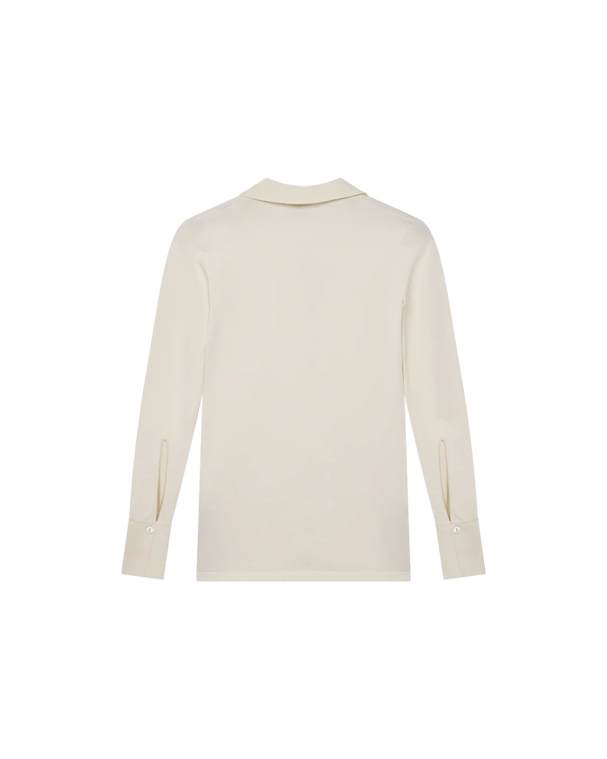 Natalie Knit Shirt - Off White - Image 7