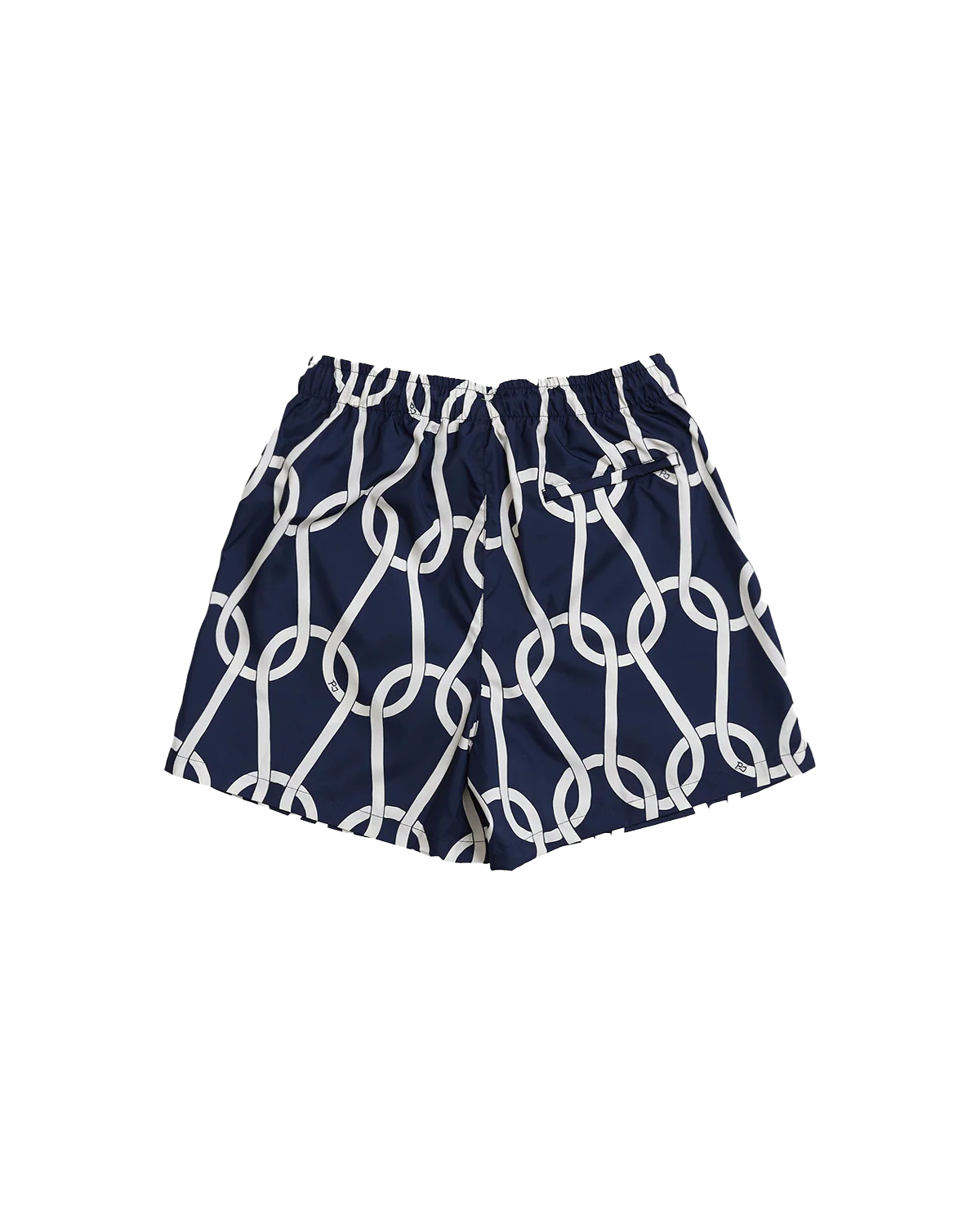 Chainmail Swim Short - Navy - Image 5