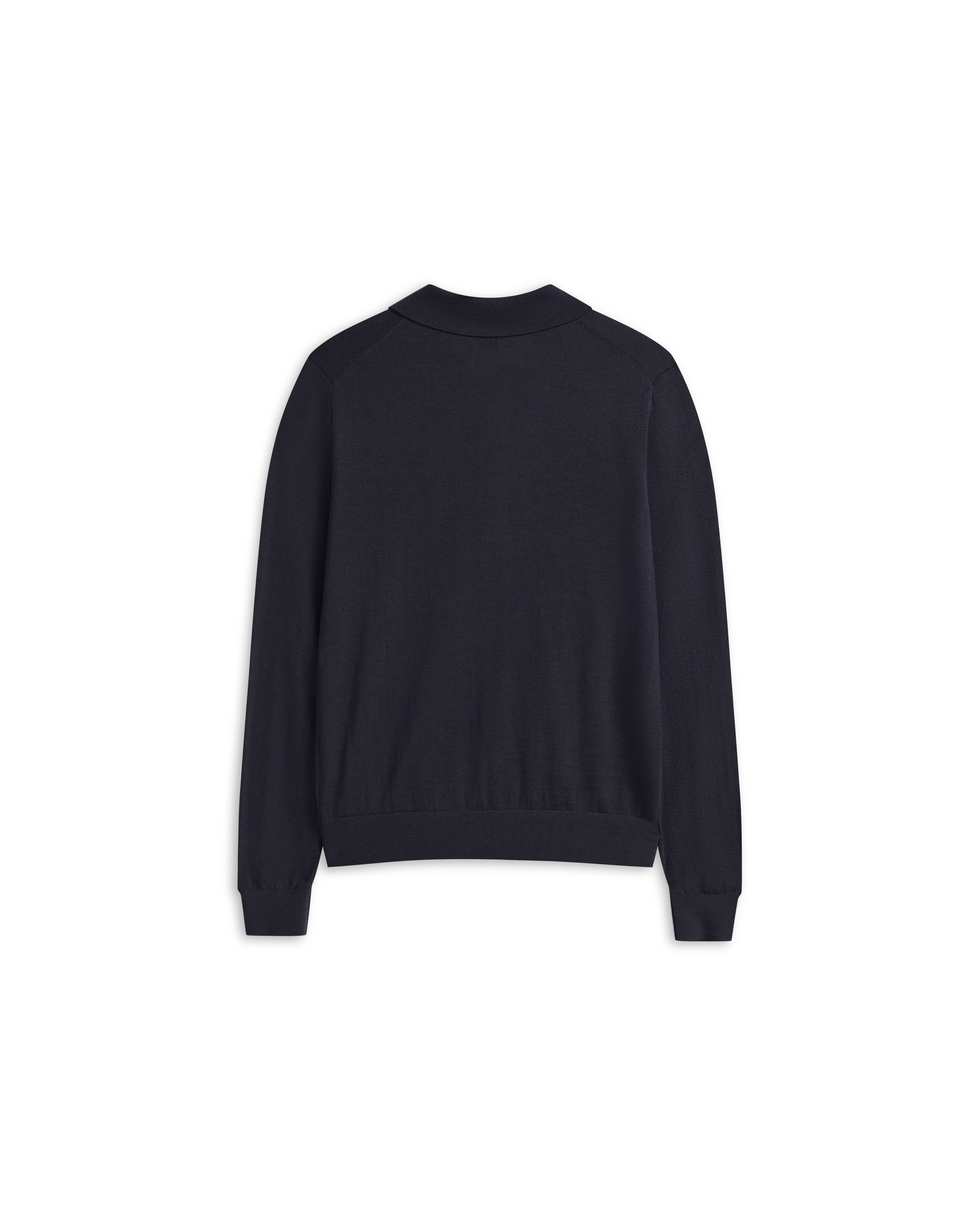 Merino Quarter Zip - Navy - Image 3