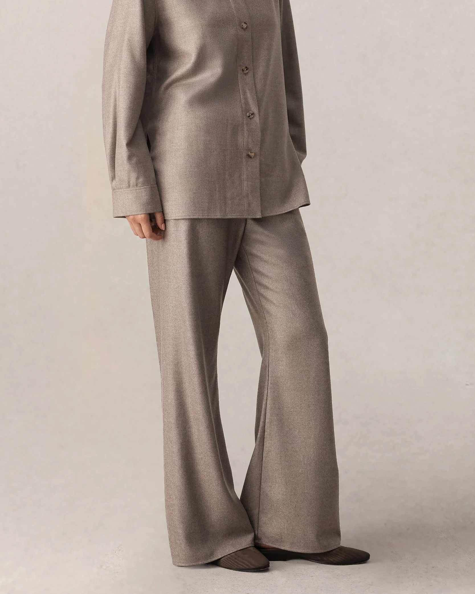 New Marella Trousers - Oat - Image 4