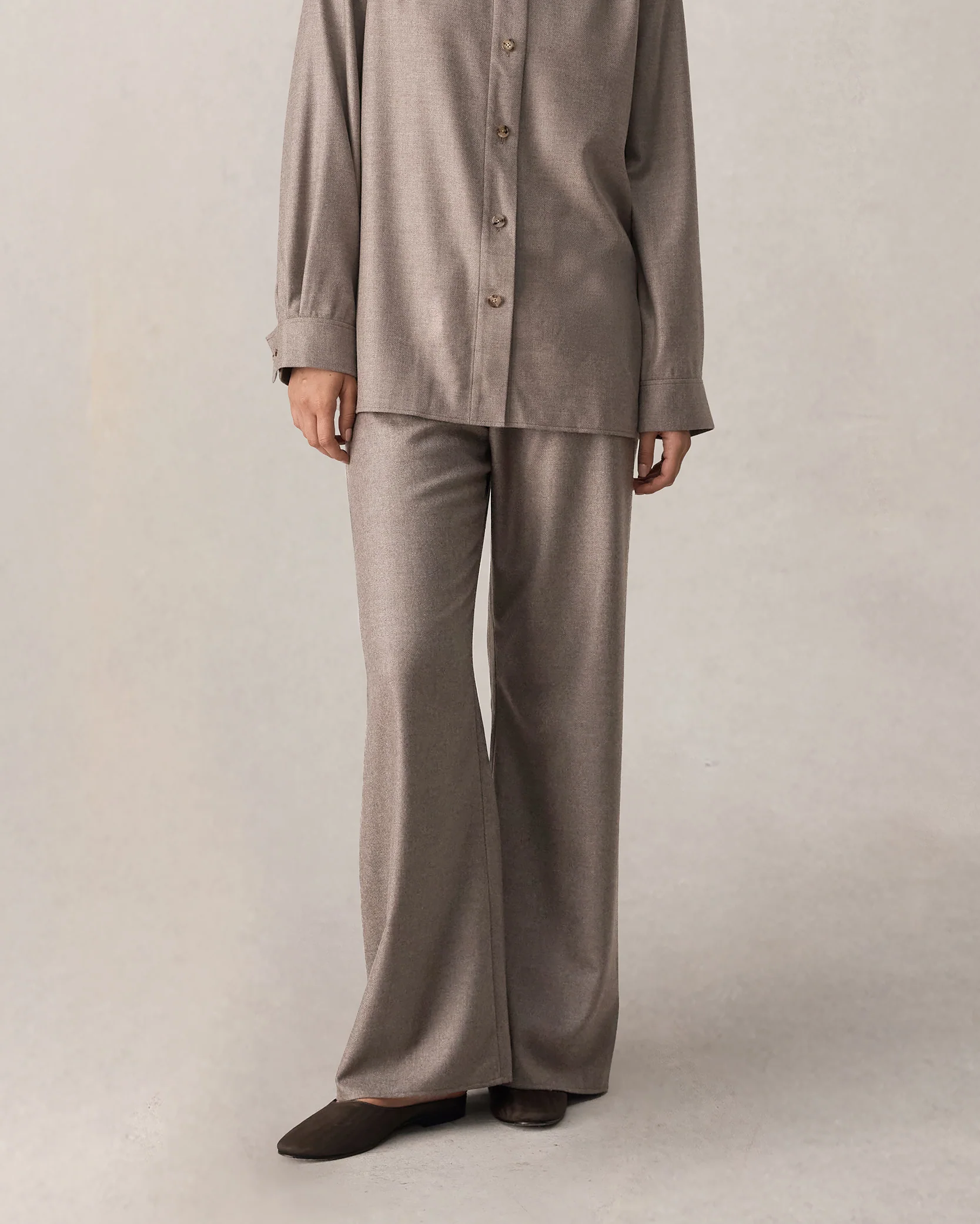 New Marella Trousers - Oat - Image 5