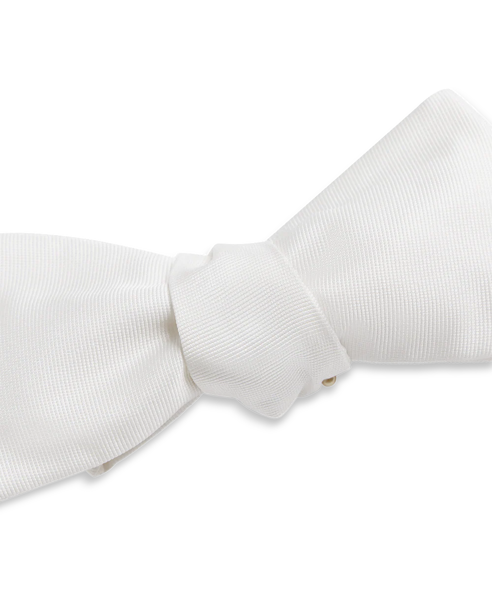Bow Tie - Off White Grosgrain - Image 3