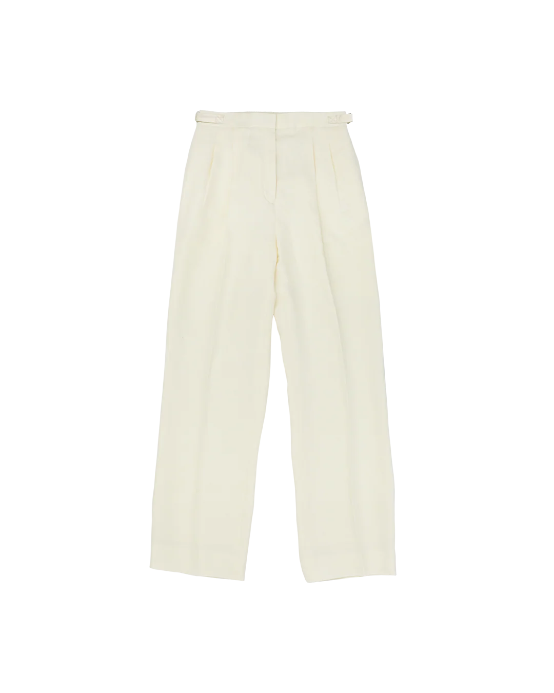 Off White Linen Perriand Trousers - Image 3