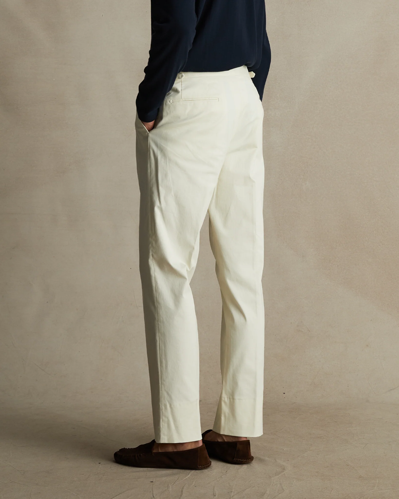 Slim Chino - Off White - Image 3