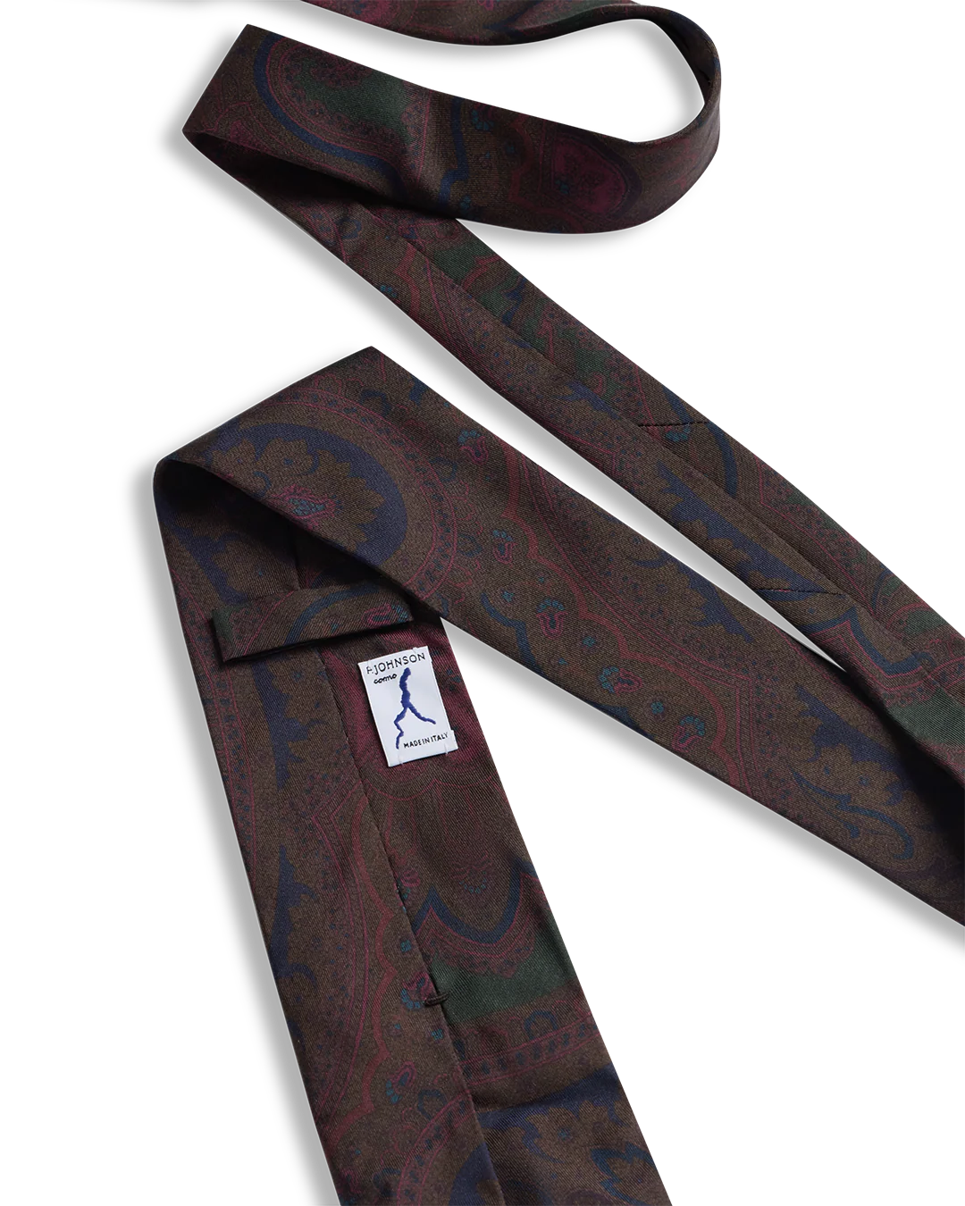 Paisley Madder Tie - Green - Image 3